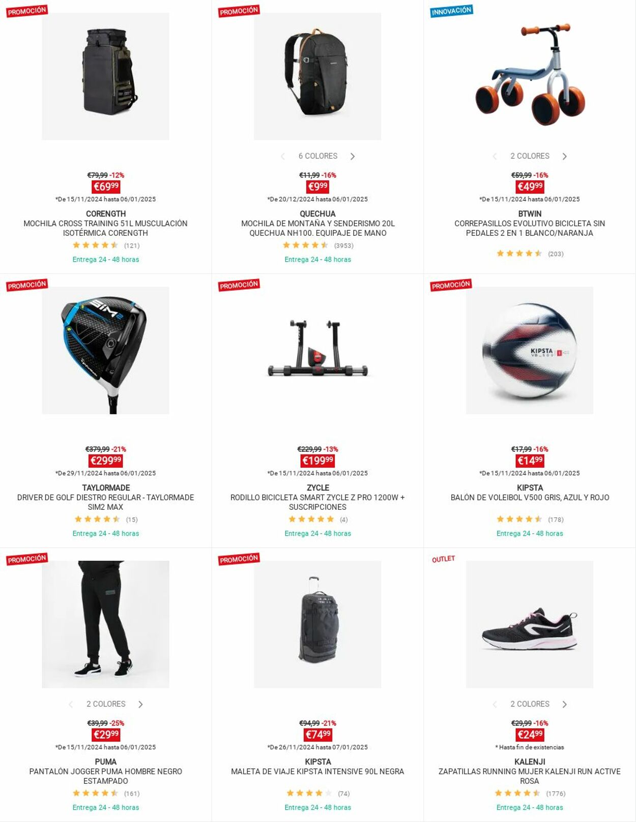 Folleto Decathlon 05.01.2025 - 13.01.2025