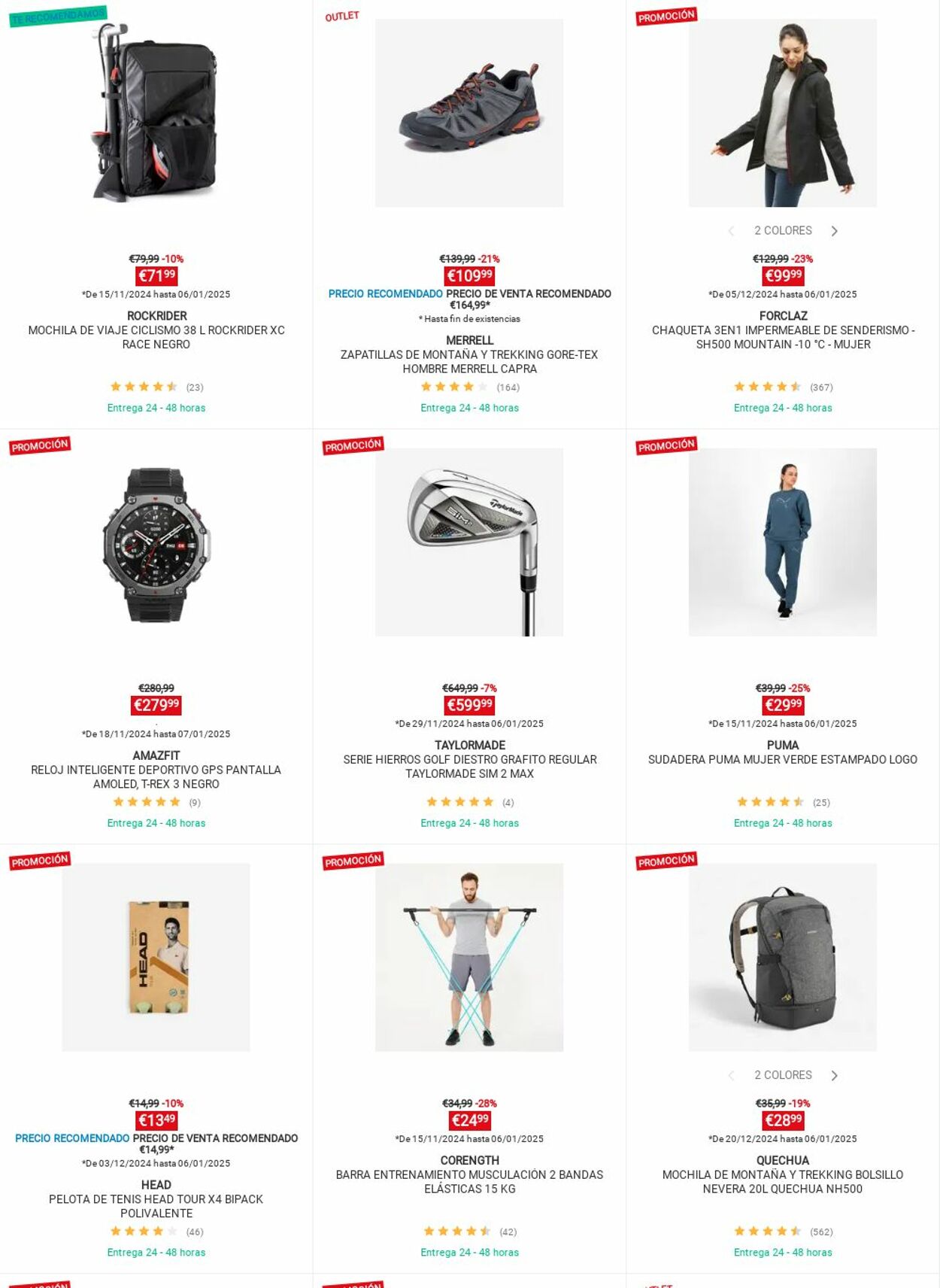 Folleto Decathlon 05.01.2025 - 13.01.2025