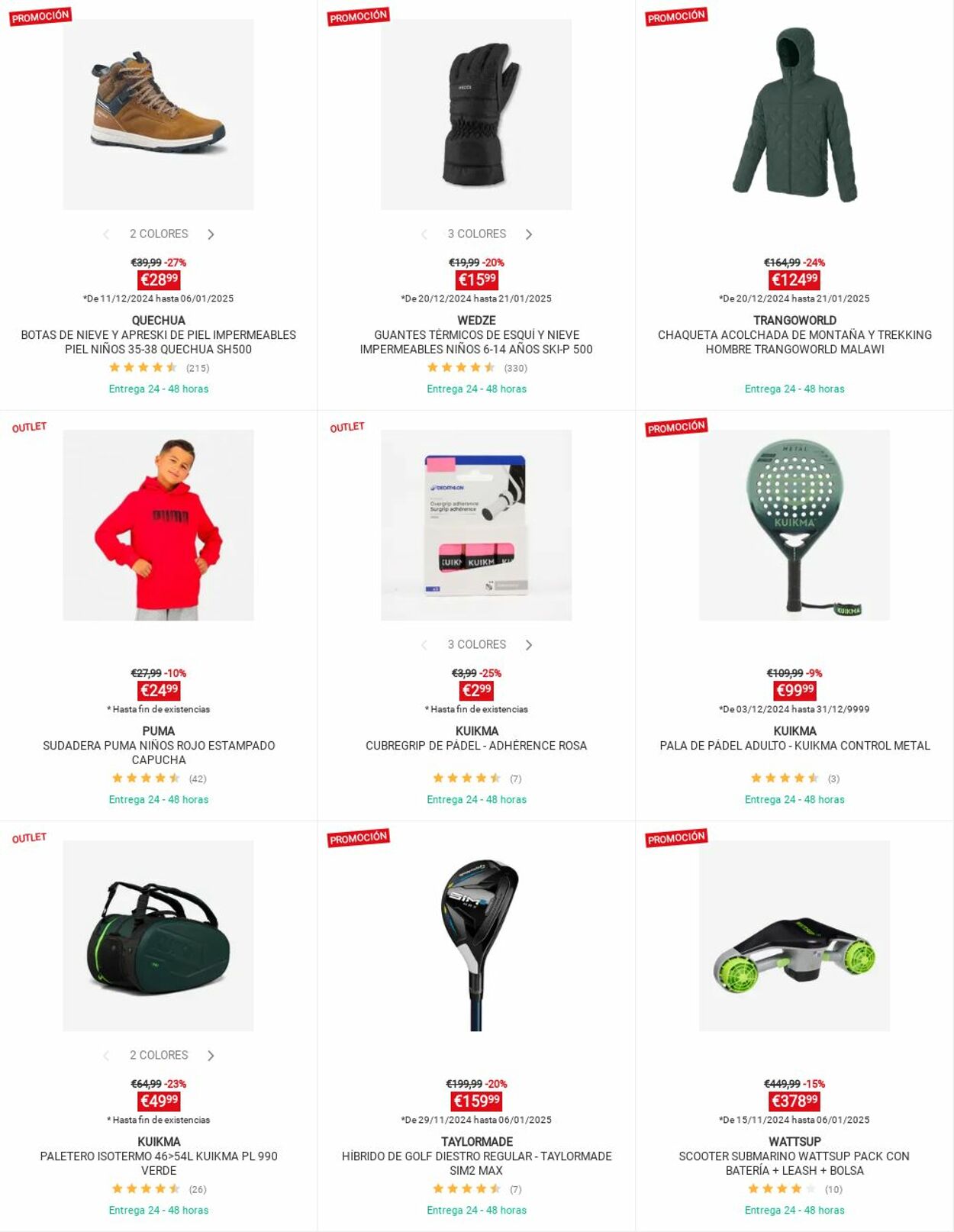 Folleto Decathlon 05.01.2025 - 13.01.2025