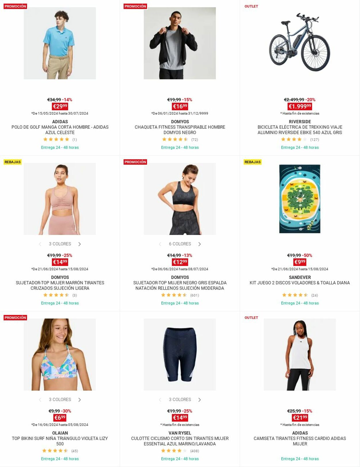 Folleto Decathlon 24.06.2024 - 08.07.2024