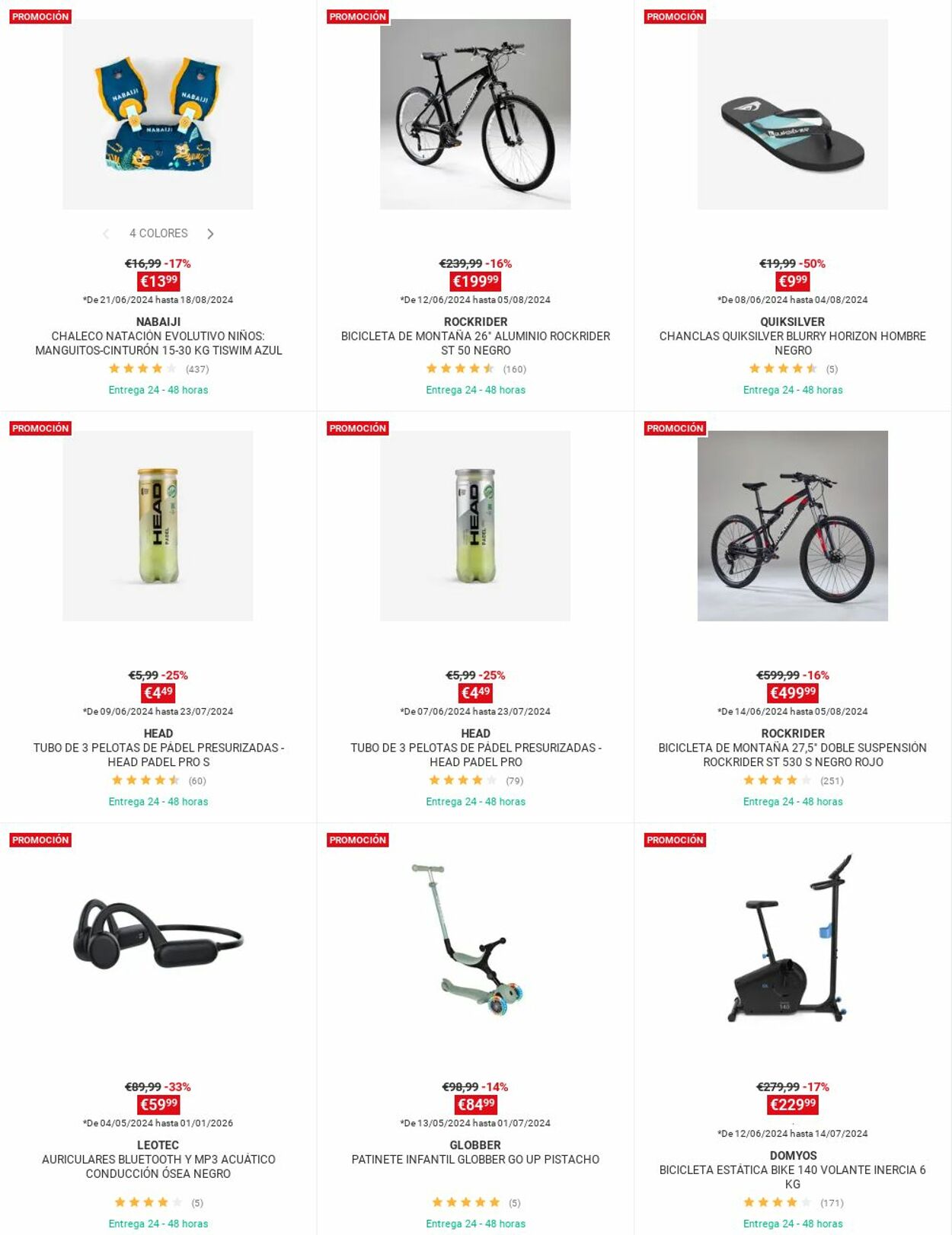 Folleto Decathlon 24.06.2024 - 08.07.2024