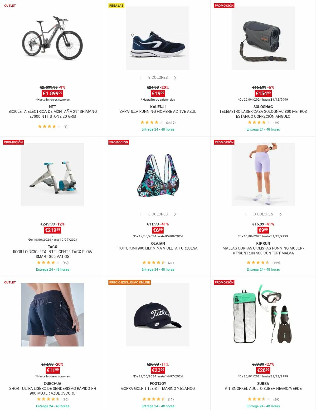 Folleto Decathlon 24.06.2024 - 08.07.2024