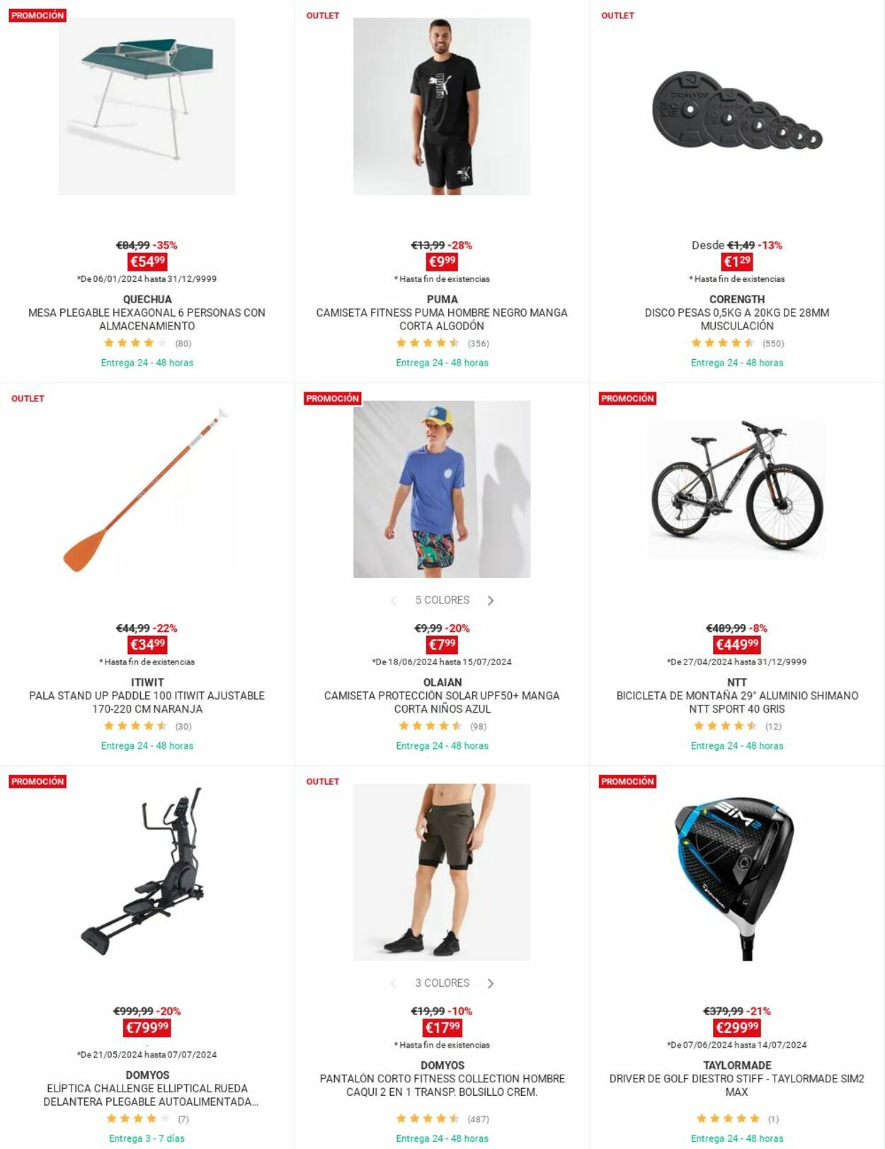 Folleto Decathlon 24.06.2024 - 08.07.2024