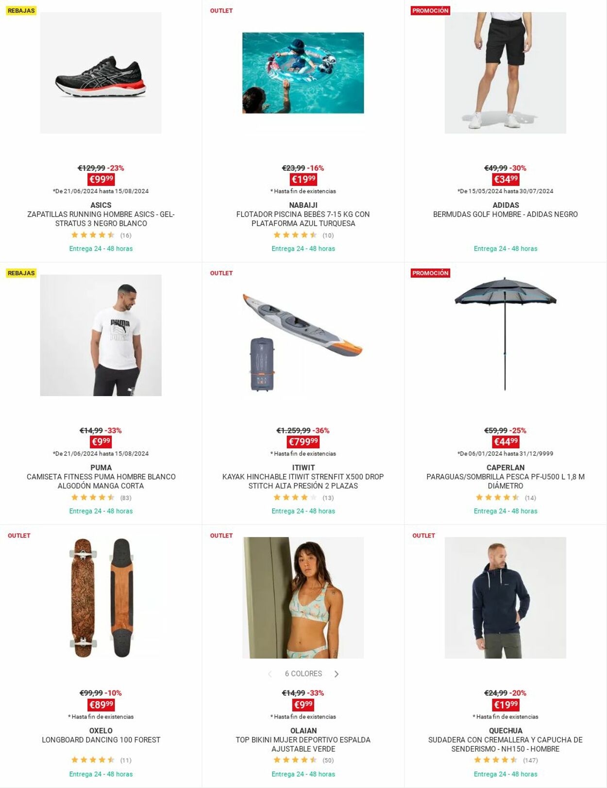 Folleto Decathlon 24.06.2024 - 08.07.2024