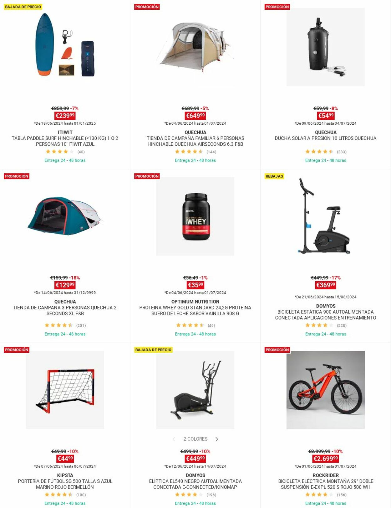 Folleto Decathlon 24.06.2024 - 08.07.2024