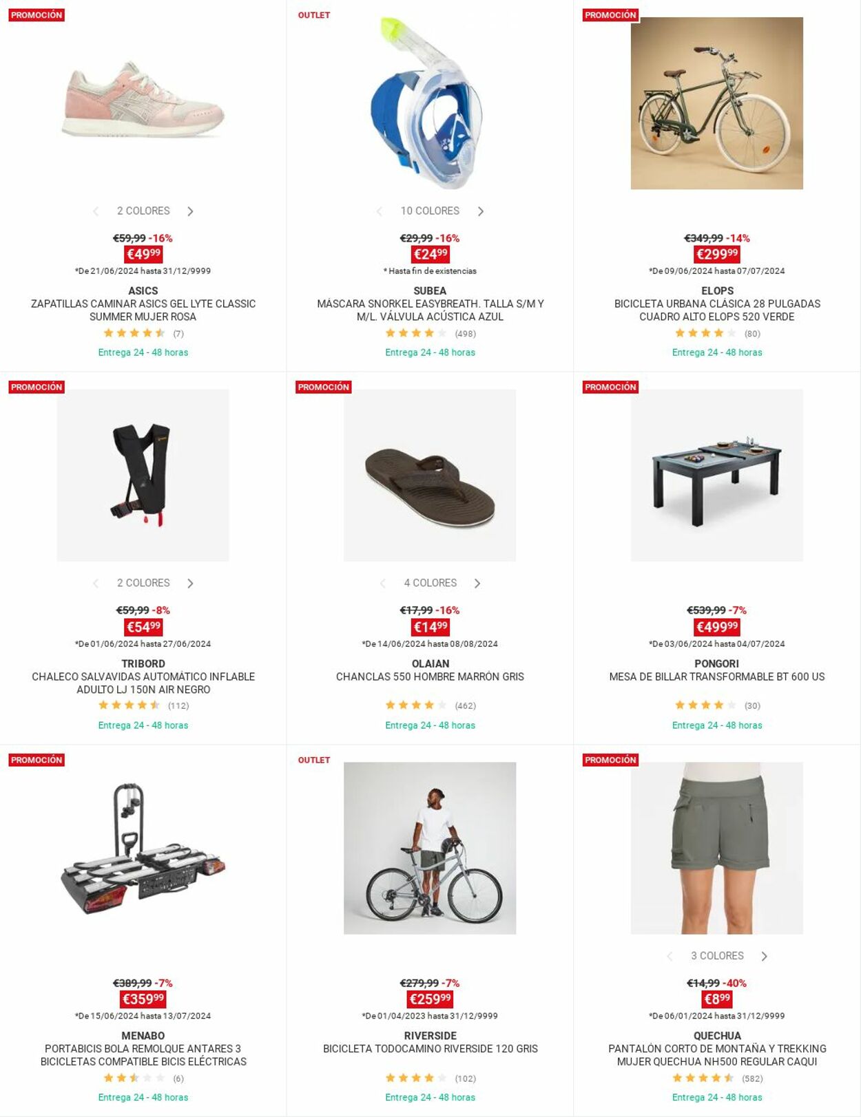 Folleto Decathlon 24.06.2024 - 08.07.2024