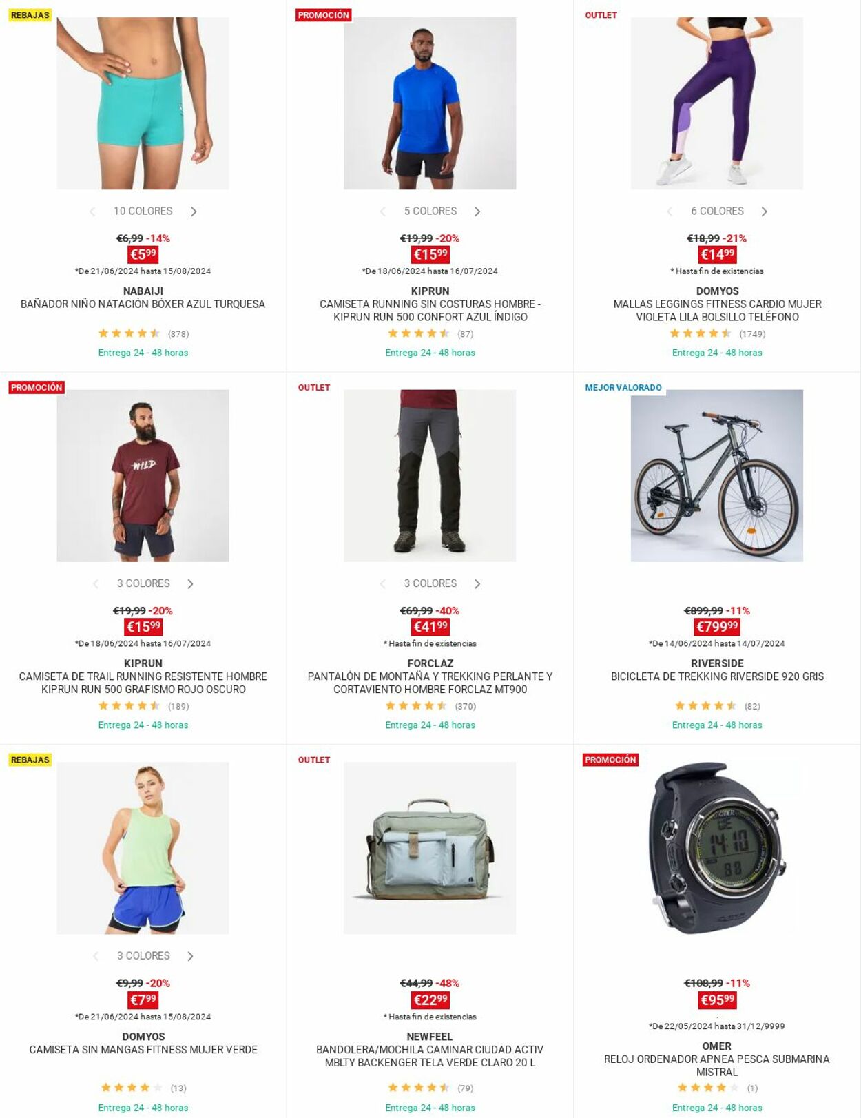 Folleto Decathlon 24.06.2024 - 08.07.2024