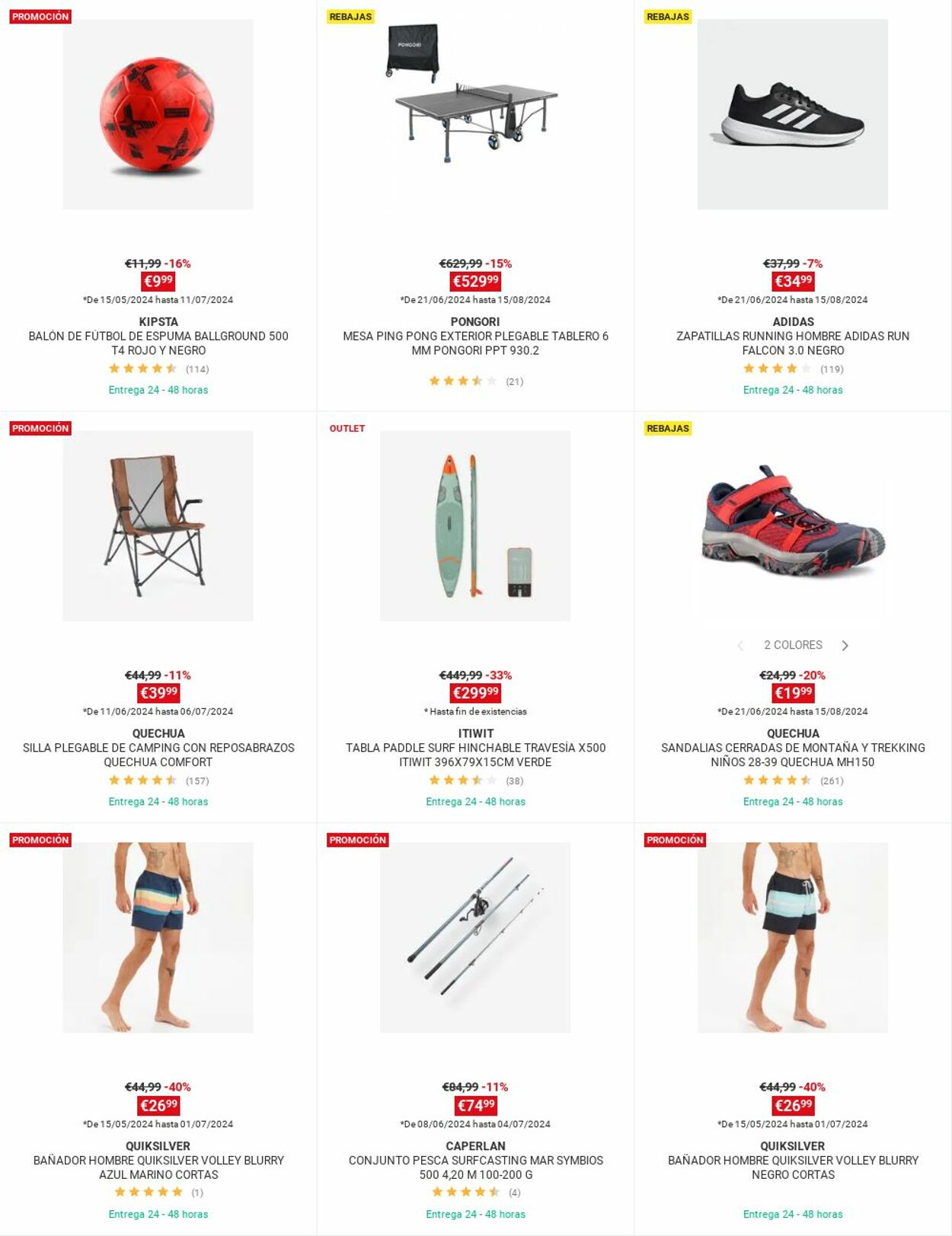 Folleto Decathlon 24.06.2024 - 08.07.2024