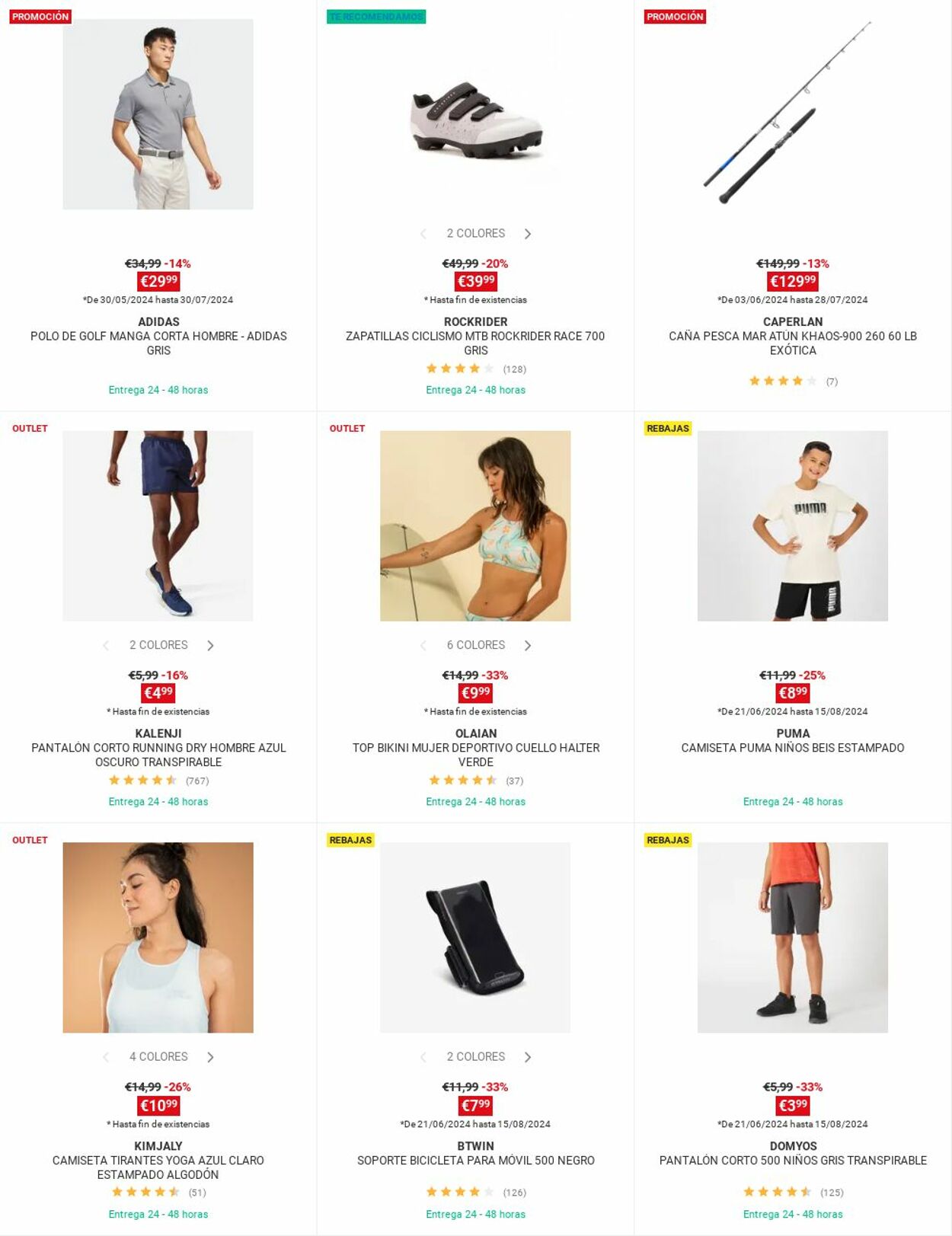 Folleto Decathlon 24.06.2024 - 08.07.2024