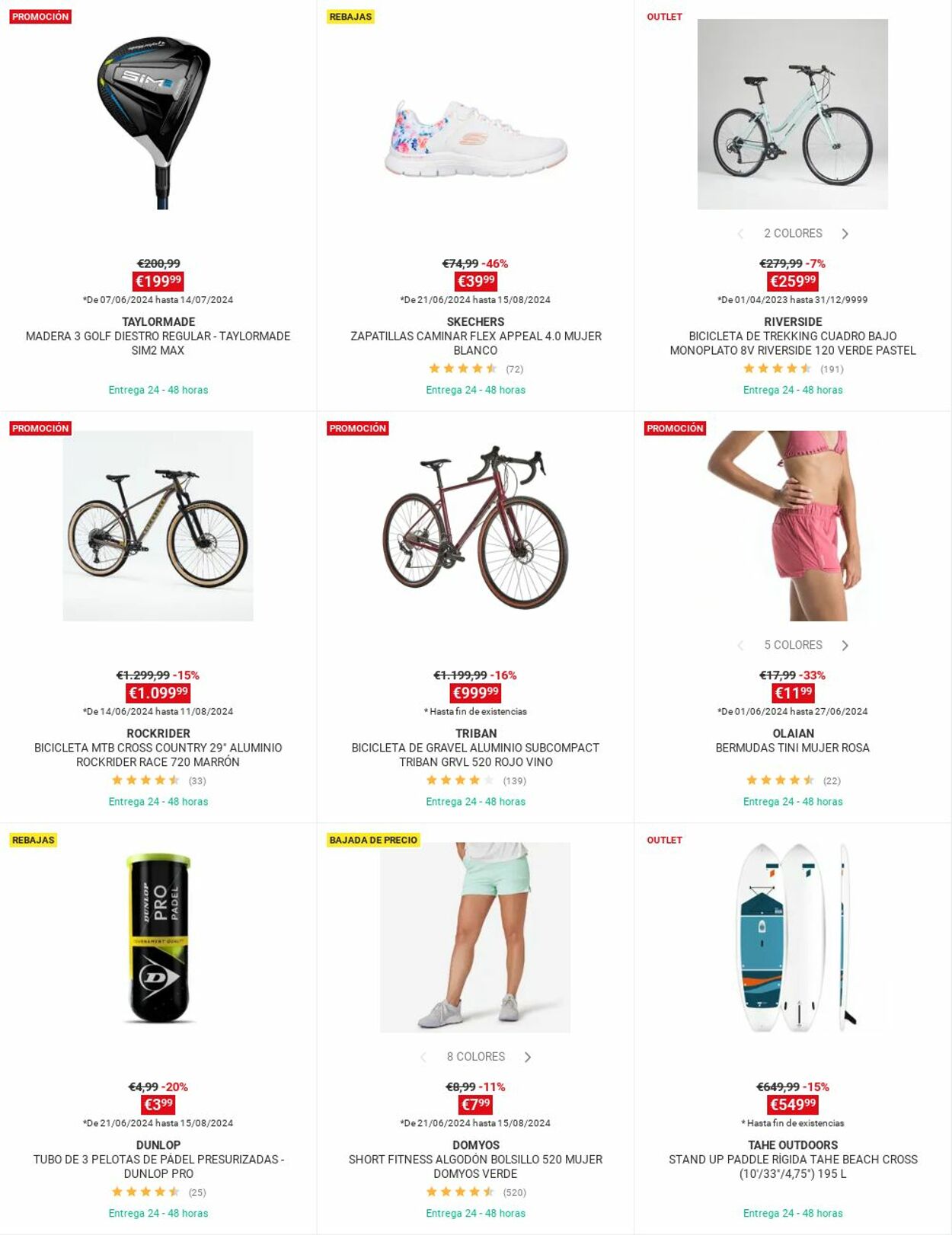 Folleto Decathlon 24.06.2024 - 08.07.2024