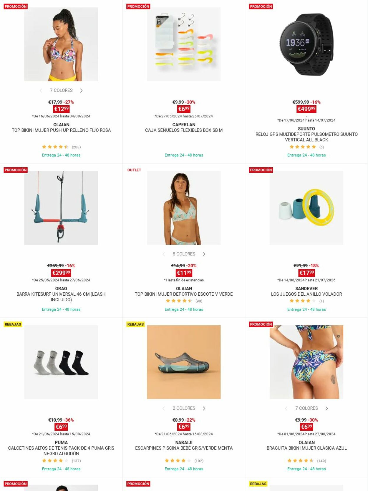 Folleto Decathlon 24.06.2024 - 08.07.2024