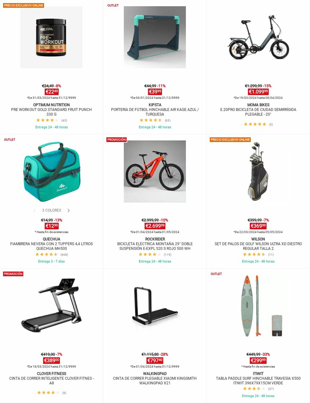 Folleto Decathlon 01.04.2024 - 07.04.2024