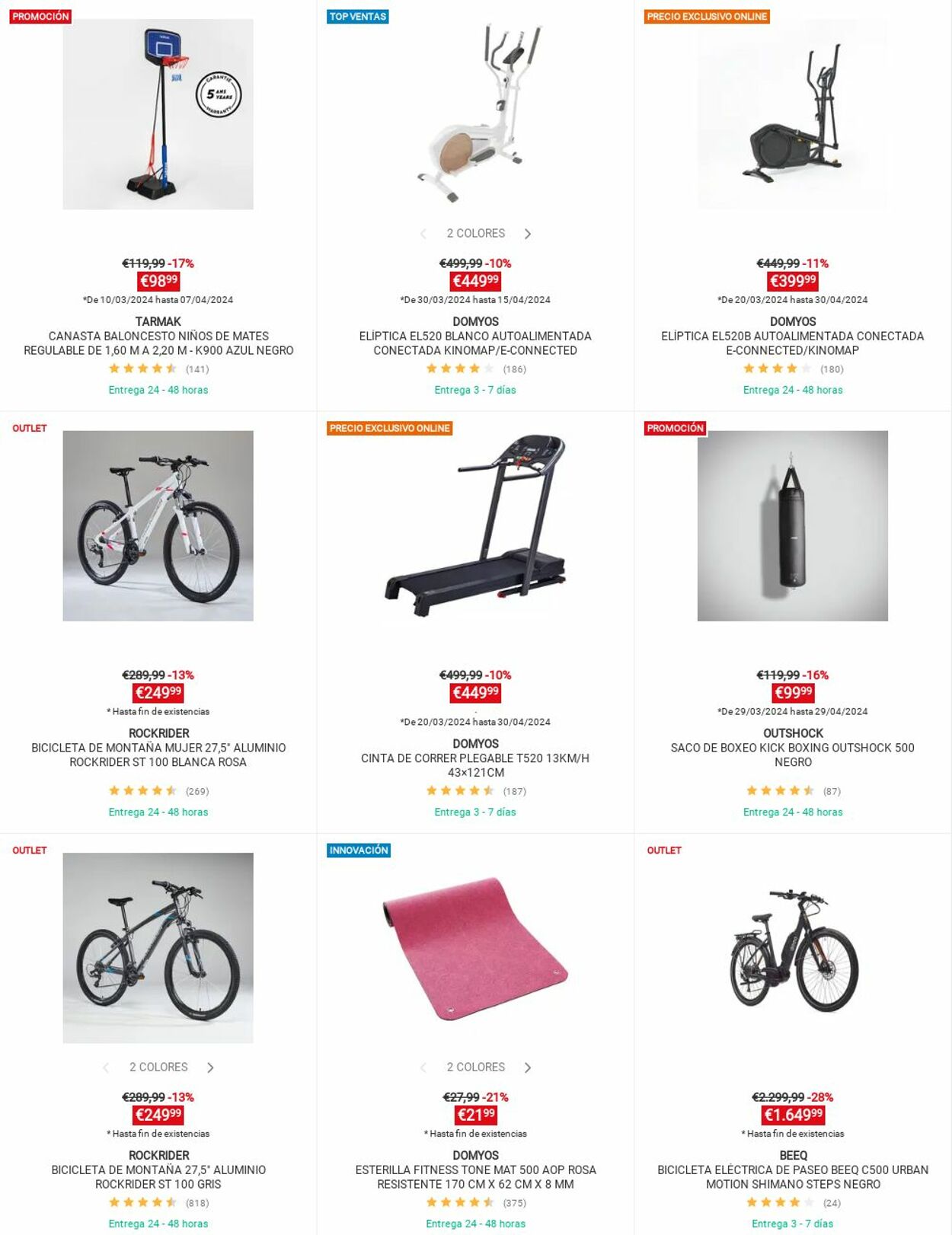 Folleto Decathlon 01.04.2024 - 07.04.2024