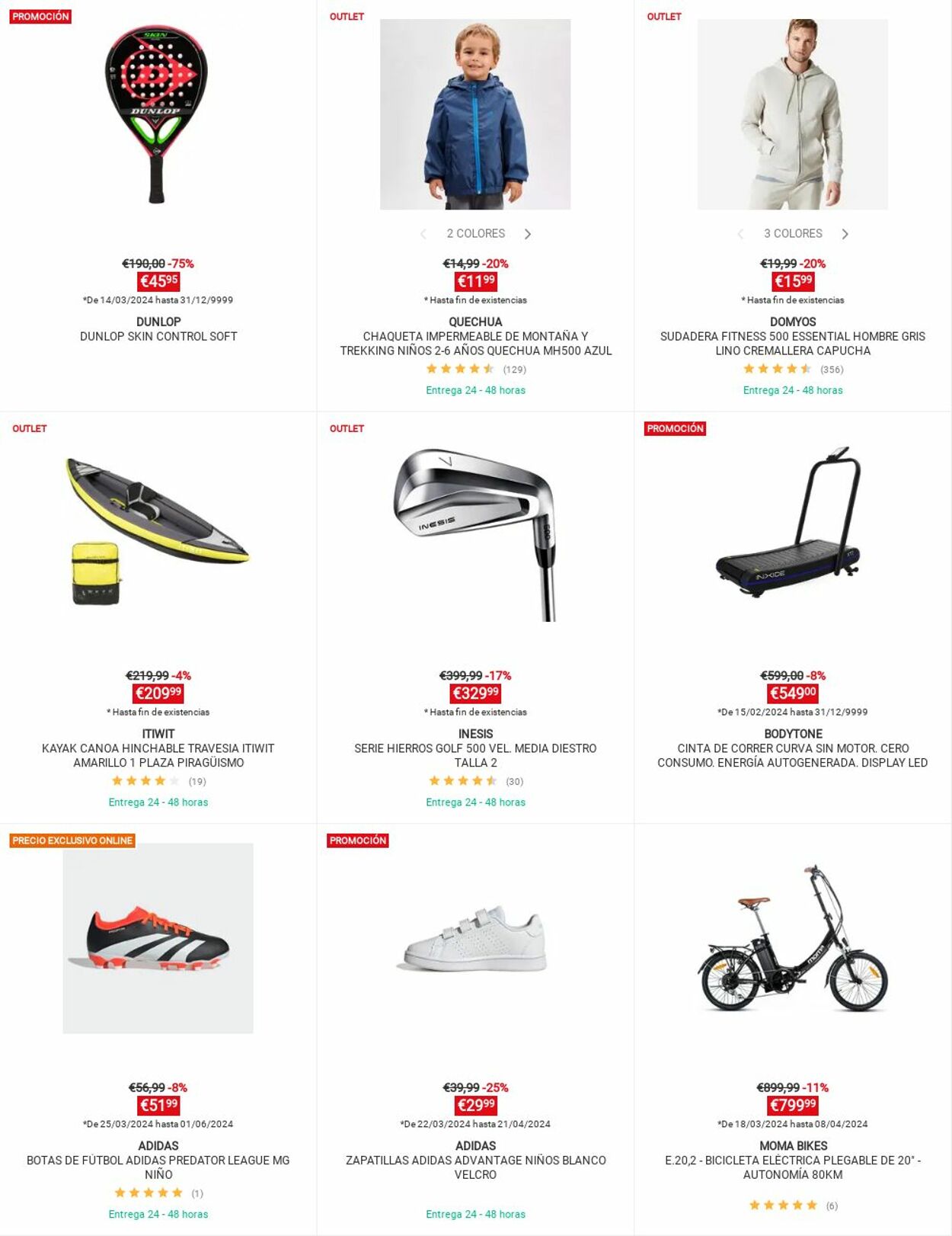 Folleto Decathlon 01.04.2024 - 07.04.2024