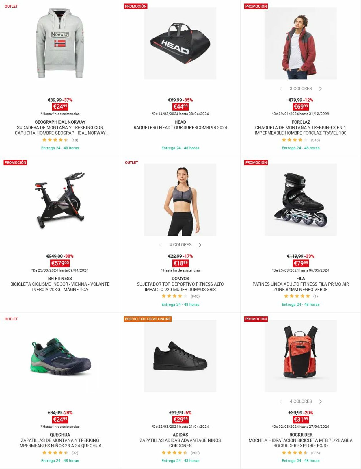 Folleto Decathlon 01.04.2024 - 07.04.2024