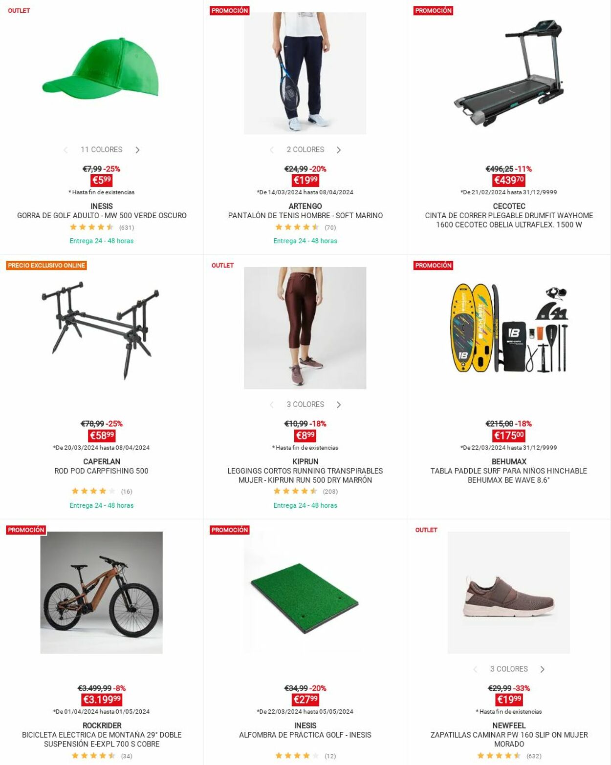 Folleto Decathlon 01.04.2024 - 07.04.2024