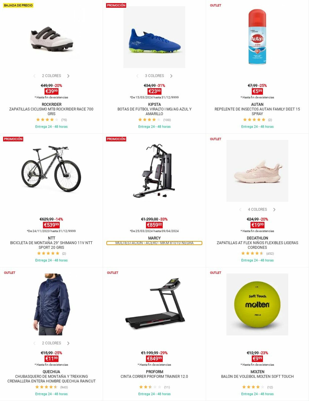 Folleto Decathlon 01.04.2024 - 07.04.2024