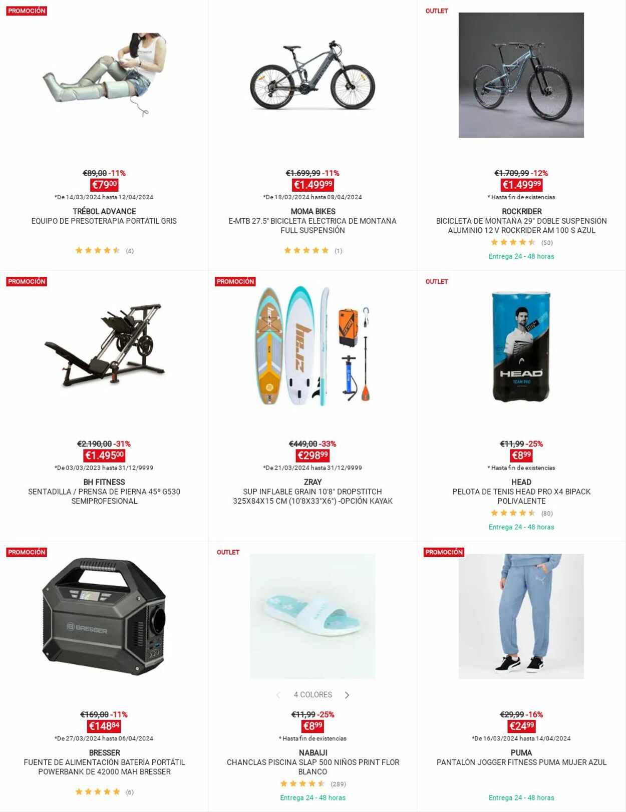 Folleto Decathlon 01.04.2024 - 07.04.2024