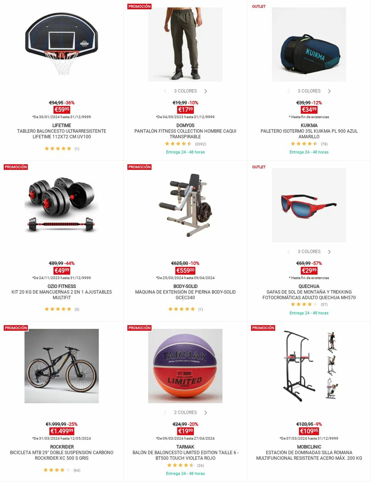 Folleto Decathlon 01.04.2024 - 07.04.2024