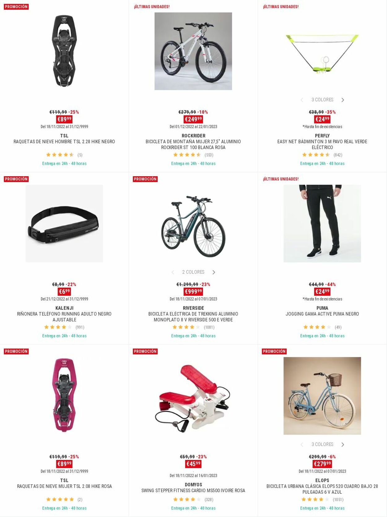 Folleto Decathlon 02.01.2023 - 09.01.2023