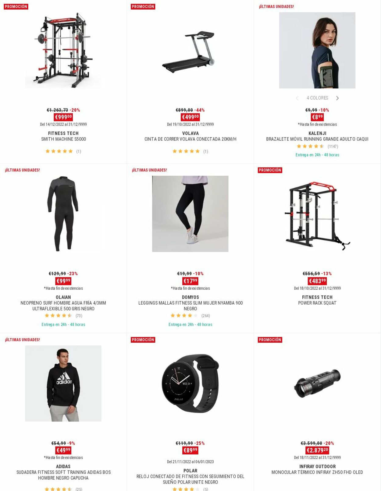 Folleto Decathlon 02.01.2023 - 09.01.2023