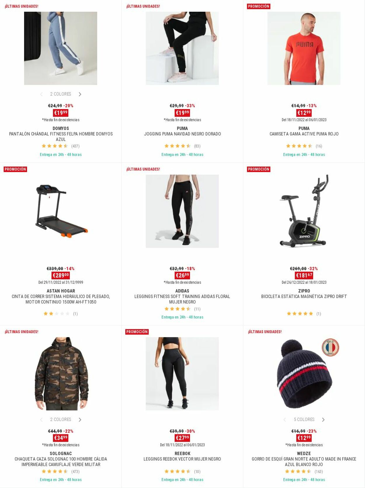 Folleto Decathlon 02.01.2023 - 09.01.2023