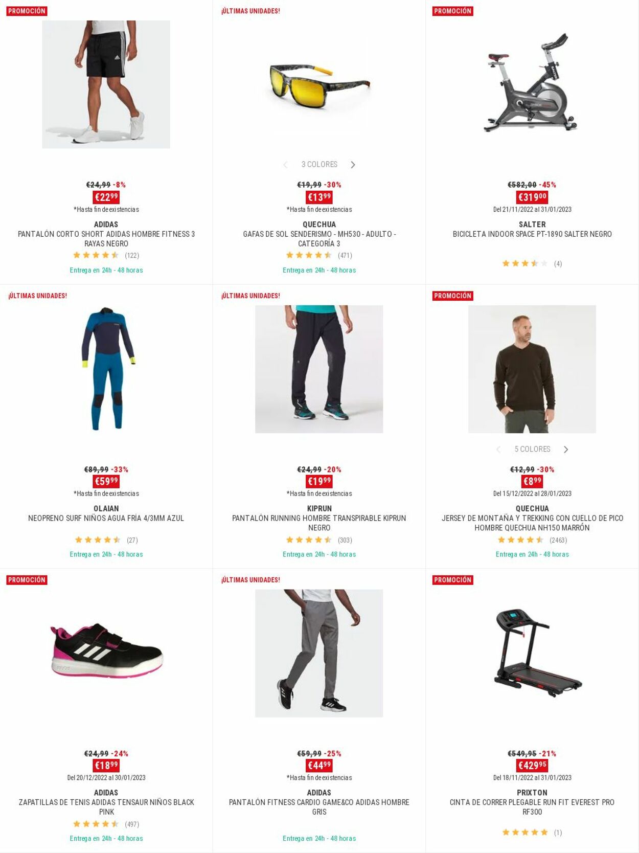 Folleto Decathlon 02.01.2023 - 09.01.2023