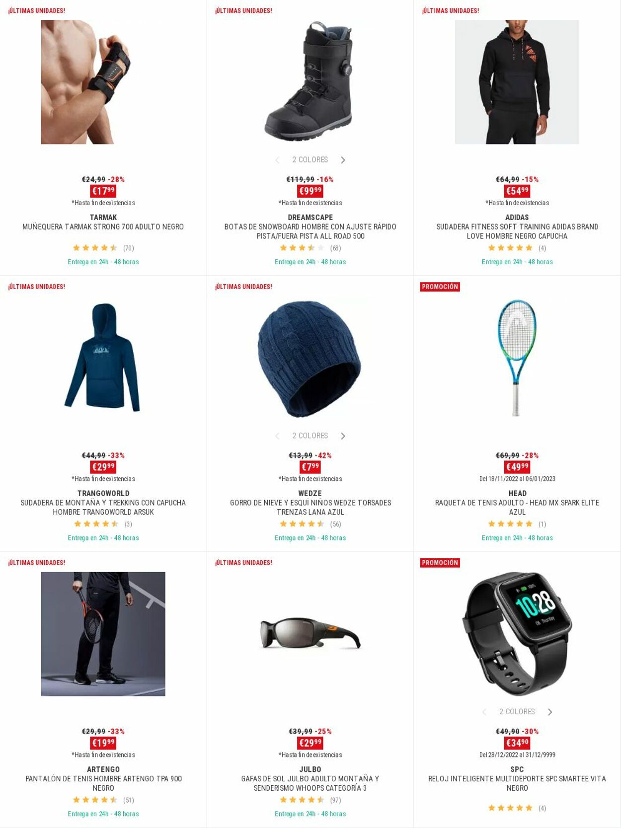 Folleto Decathlon 02.01.2023 - 09.01.2023