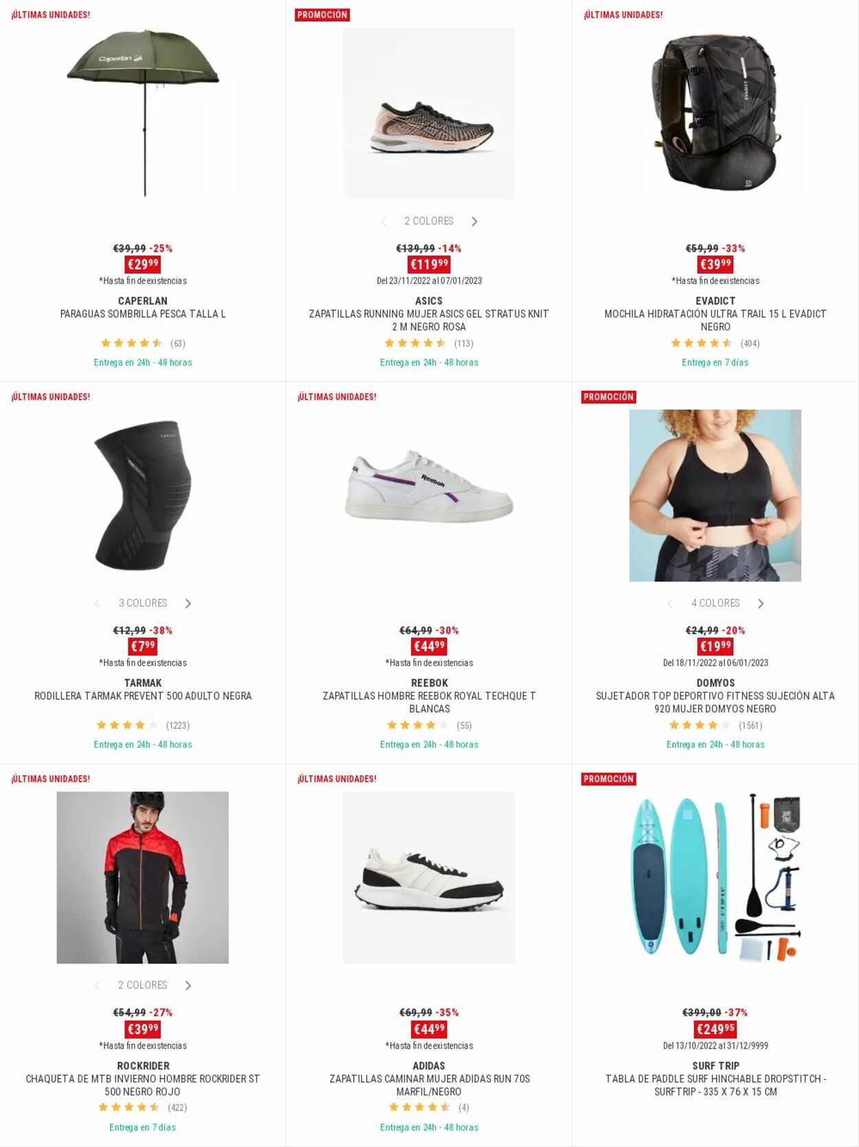 Folleto Decathlon 02.01.2023 - 09.01.2023