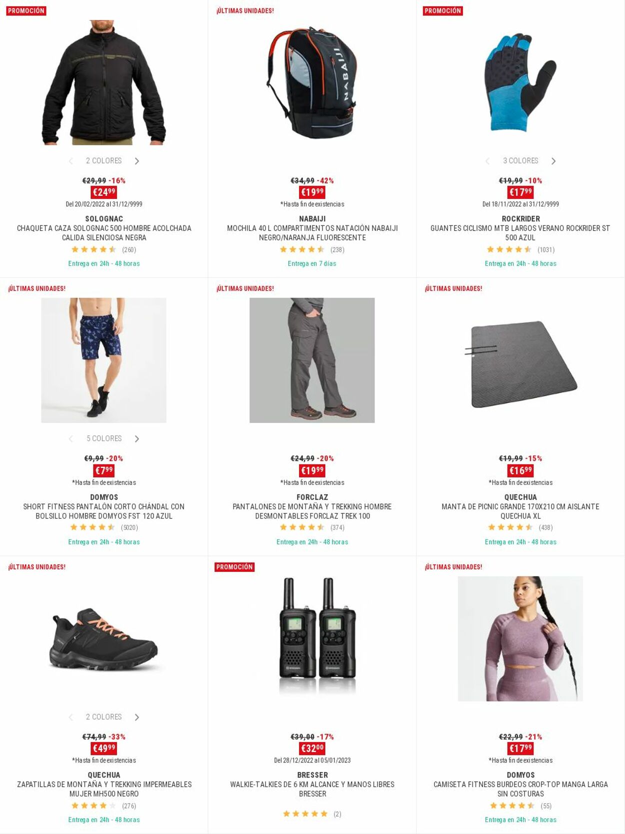 Folleto Decathlon 02.01.2023 - 09.01.2023