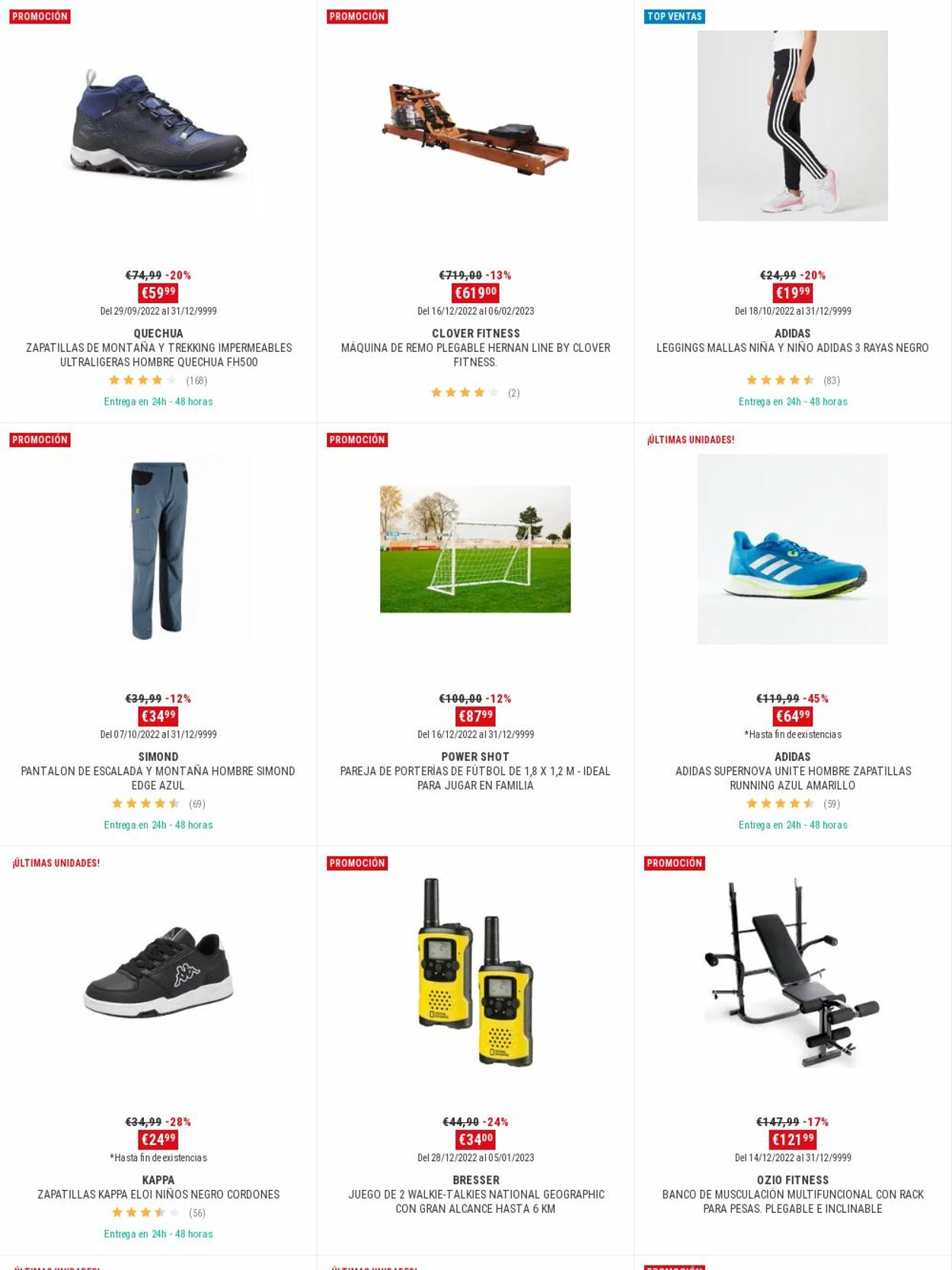 Folleto Decathlon 02.01.2023 - 09.01.2023