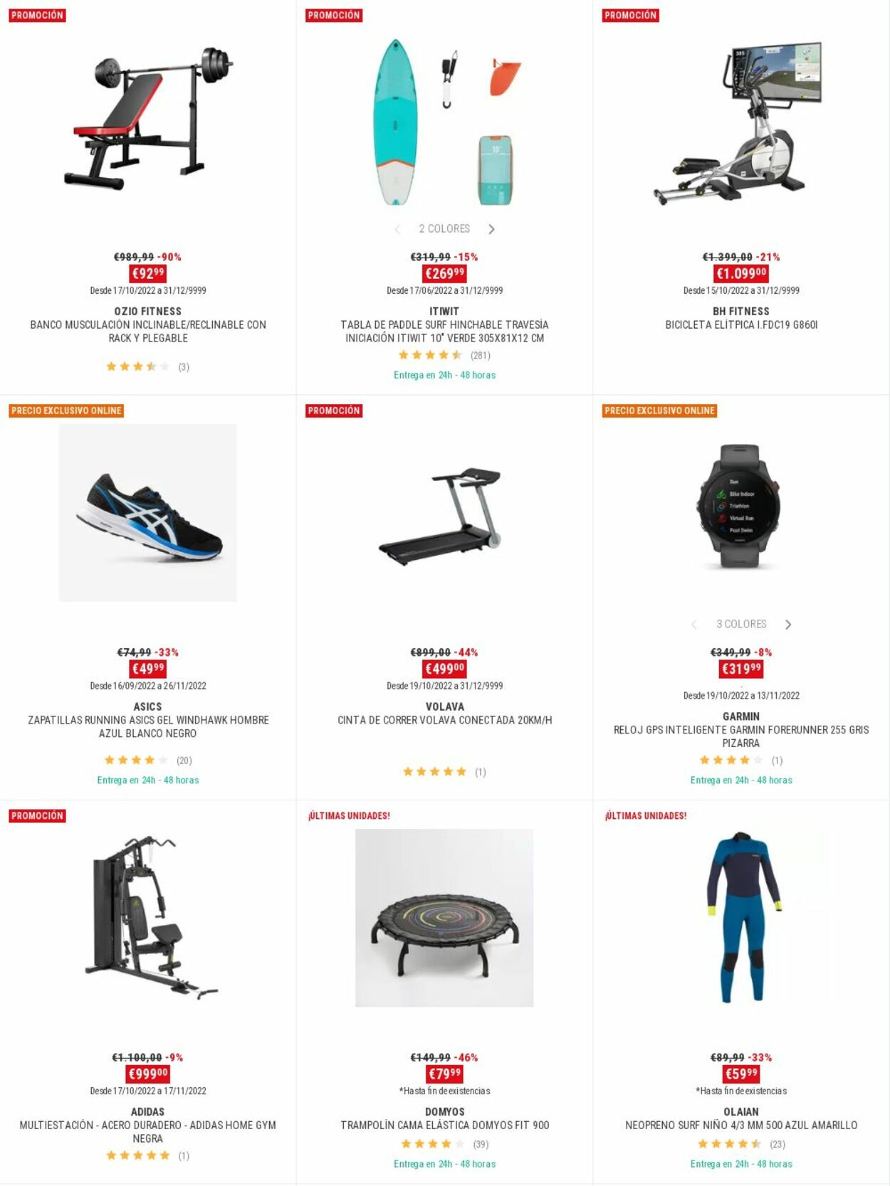 Folleto Decathlon 31.10.2022 - 14.11.2022