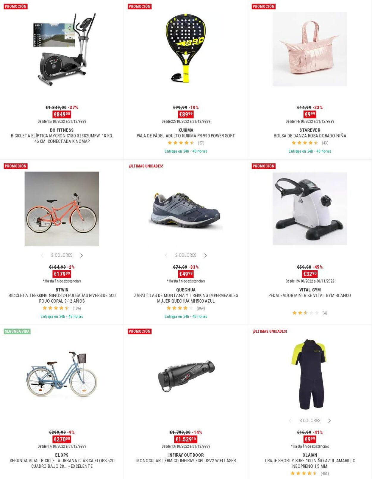 Folleto Decathlon 31.10.2022 - 14.11.2022