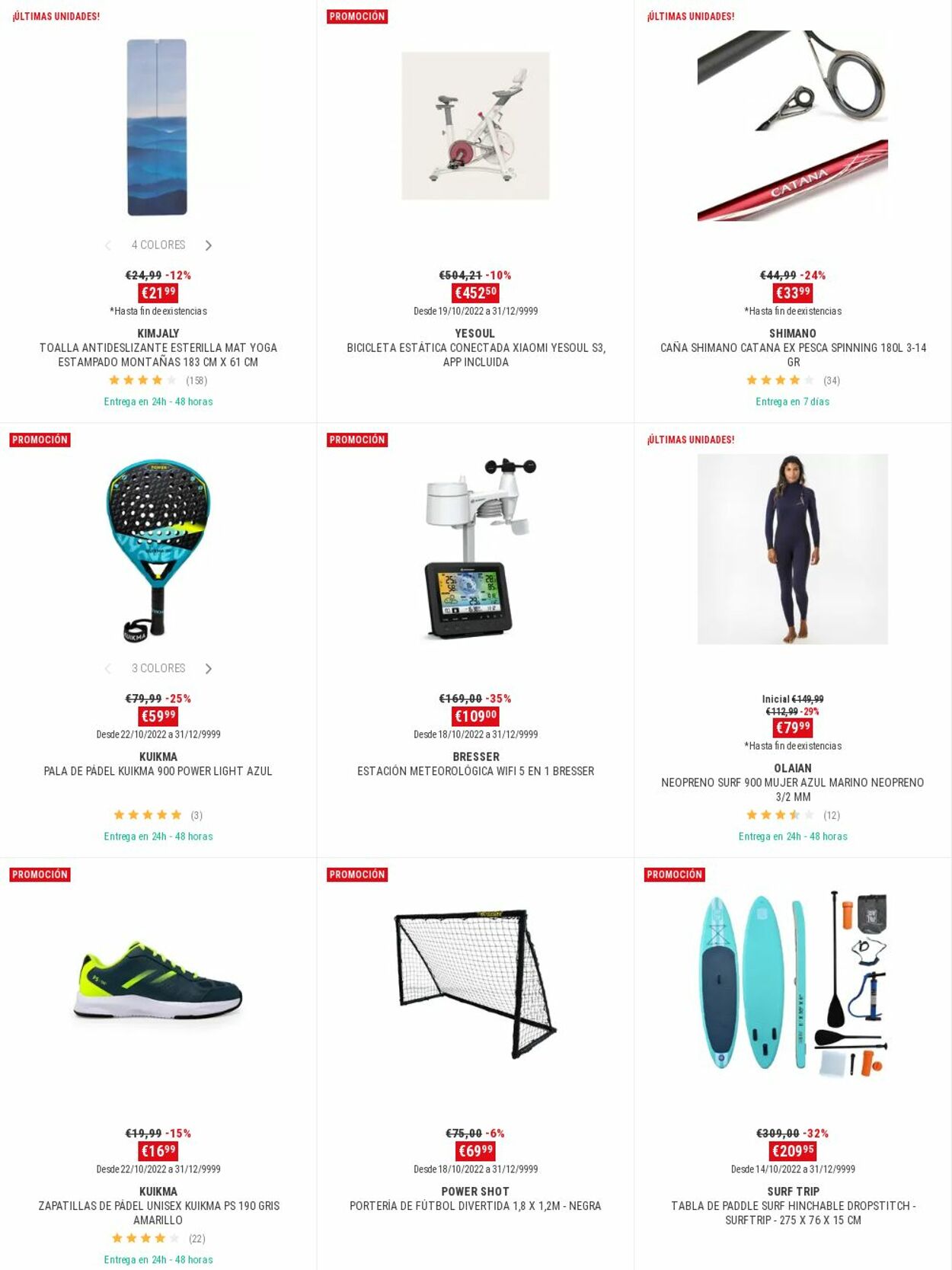 Folleto Decathlon 31.10.2022 - 14.11.2022