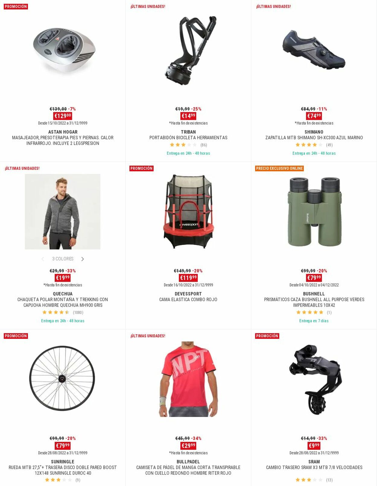 Folleto Decathlon 31.10.2022 - 14.11.2022