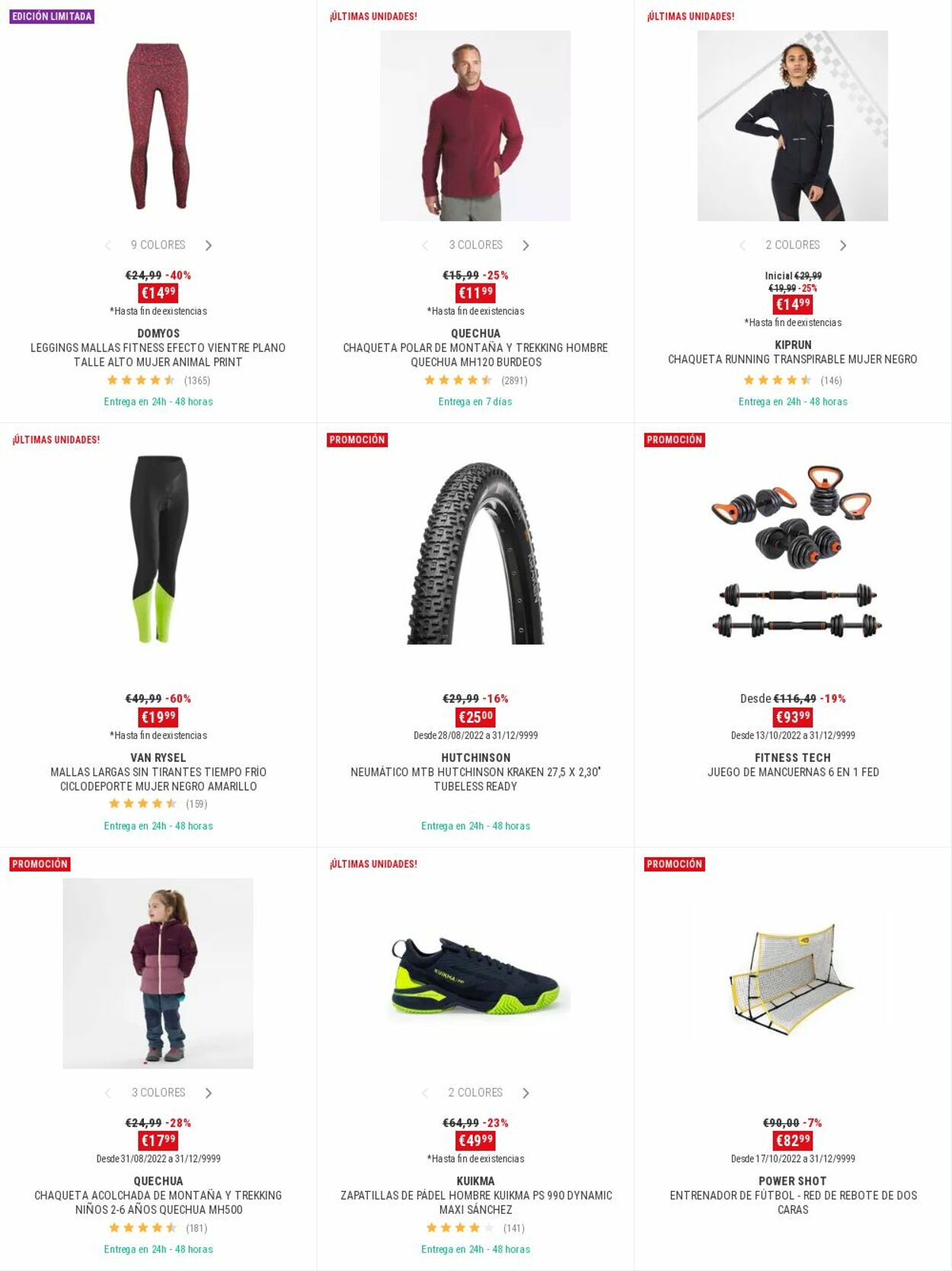 Folleto Decathlon 31.10.2022 - 14.11.2022