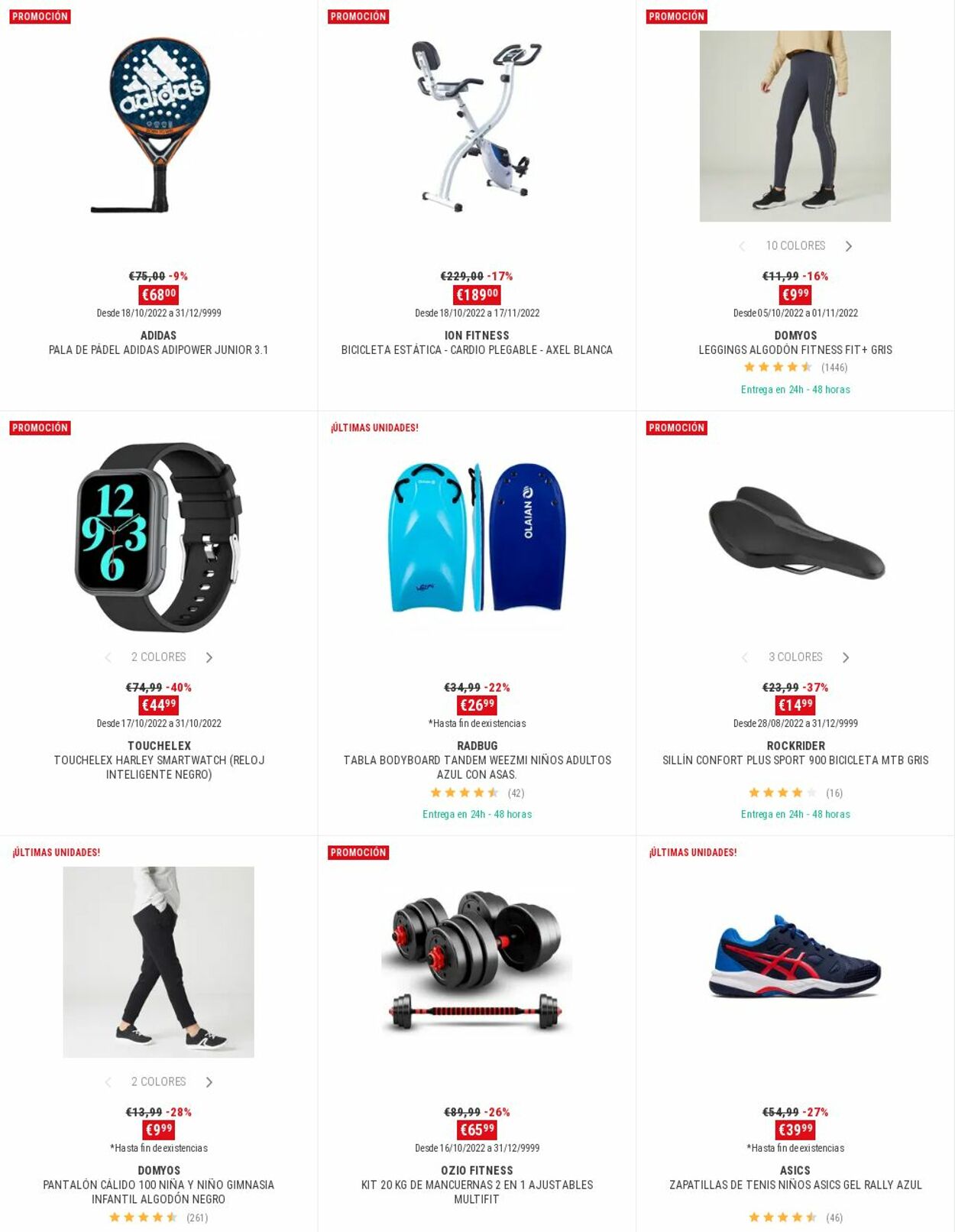 Folleto Decathlon 31.10.2022 - 14.11.2022