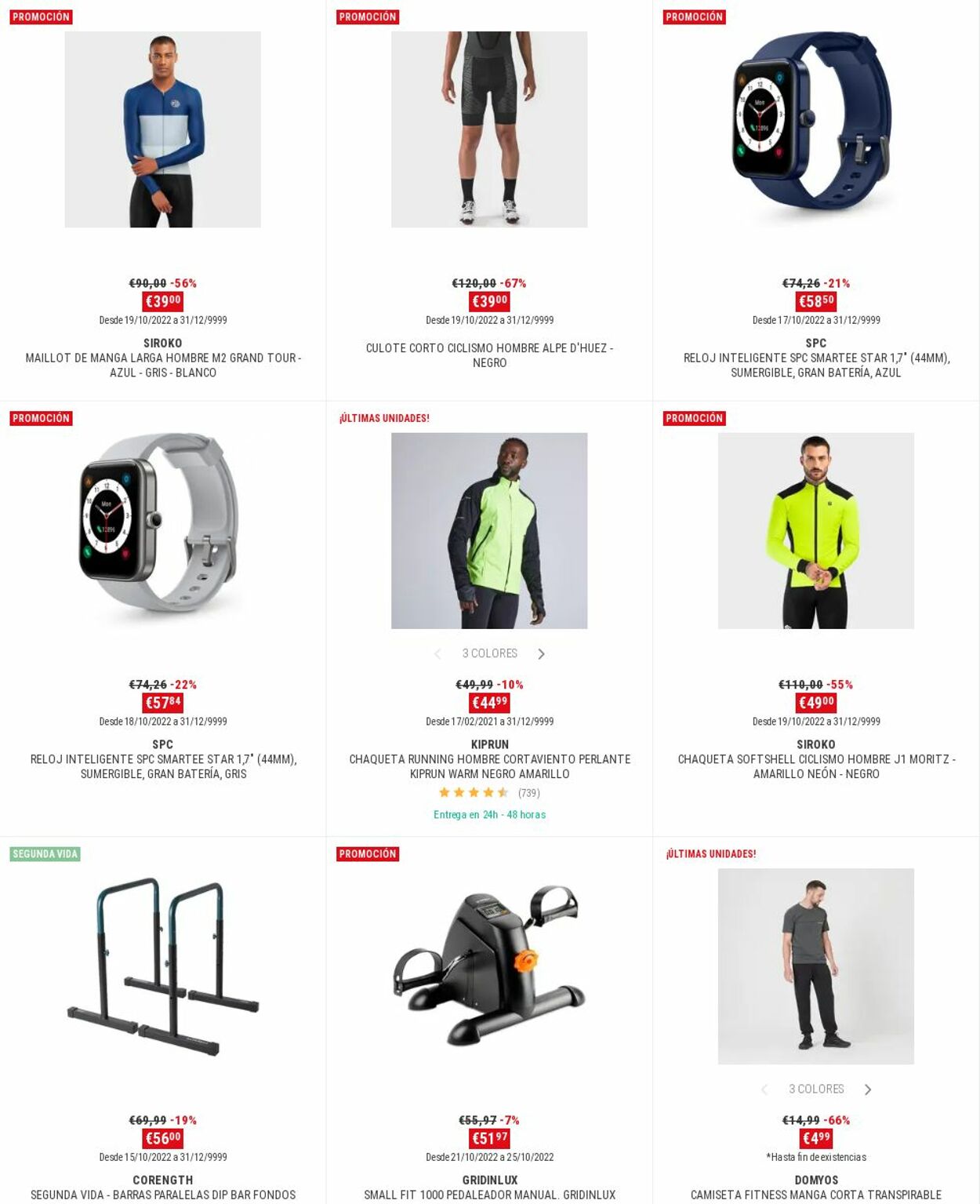 Folleto Decathlon 31.10.2022 - 14.11.2022