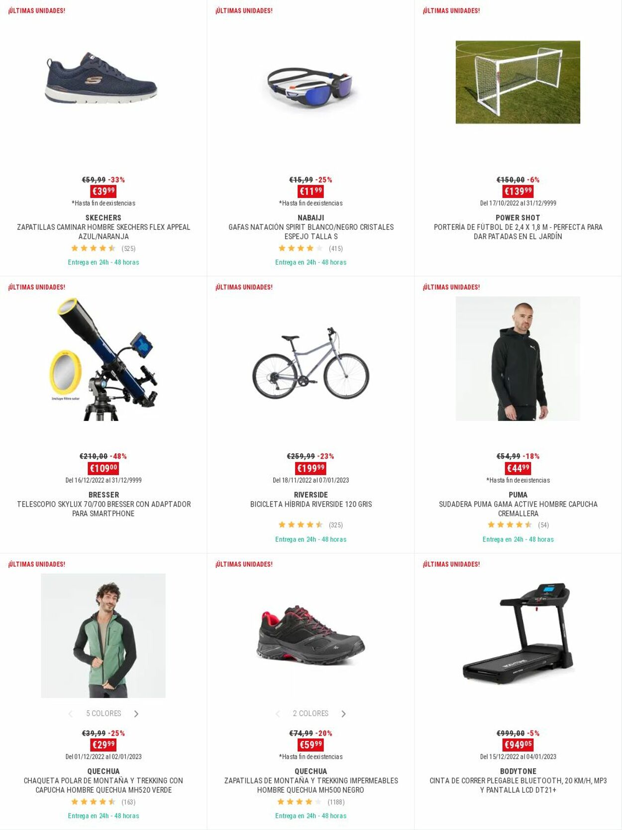 Folleto Decathlon 19.12.2022 - 28.12.2022