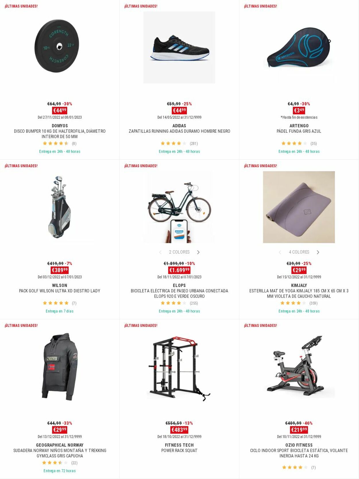 Folleto Decathlon 19.12.2022 - 28.12.2022