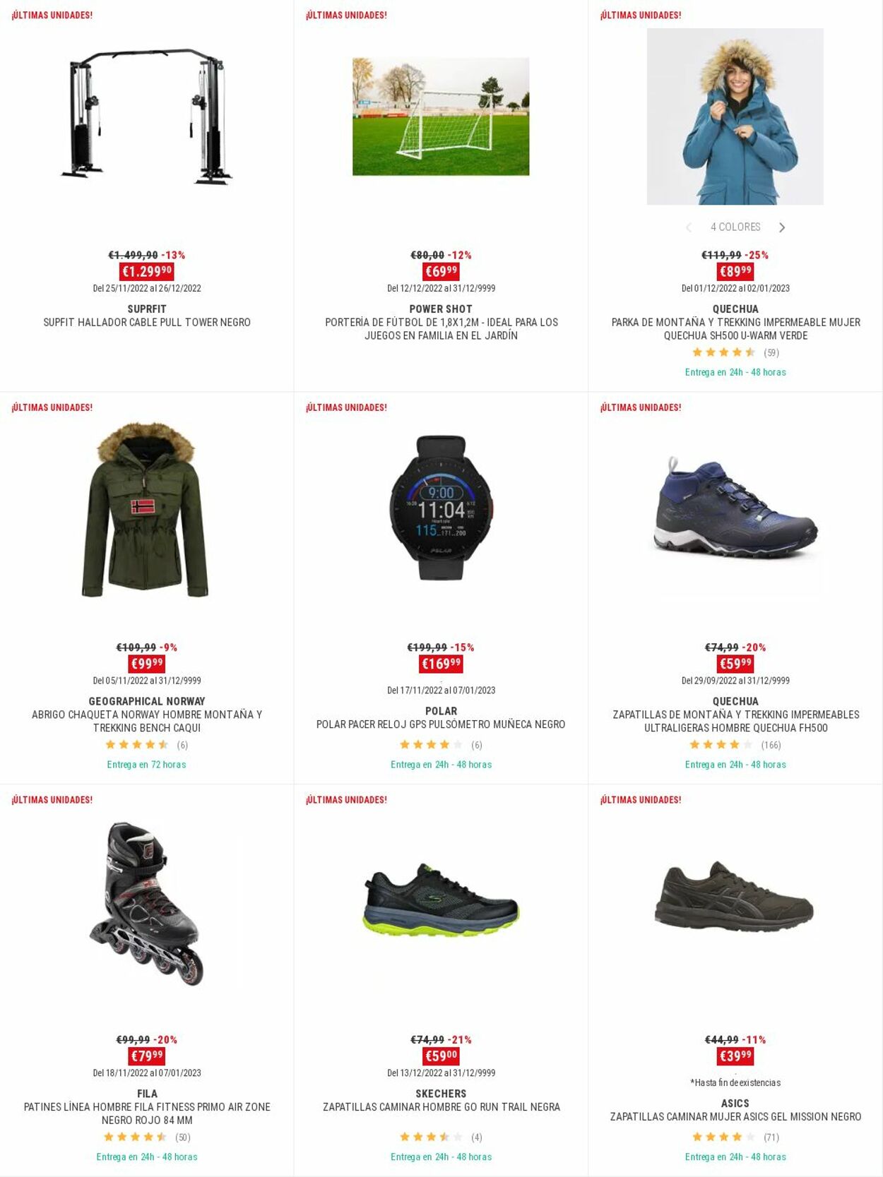 Folleto Decathlon 19.12.2022 - 28.12.2022