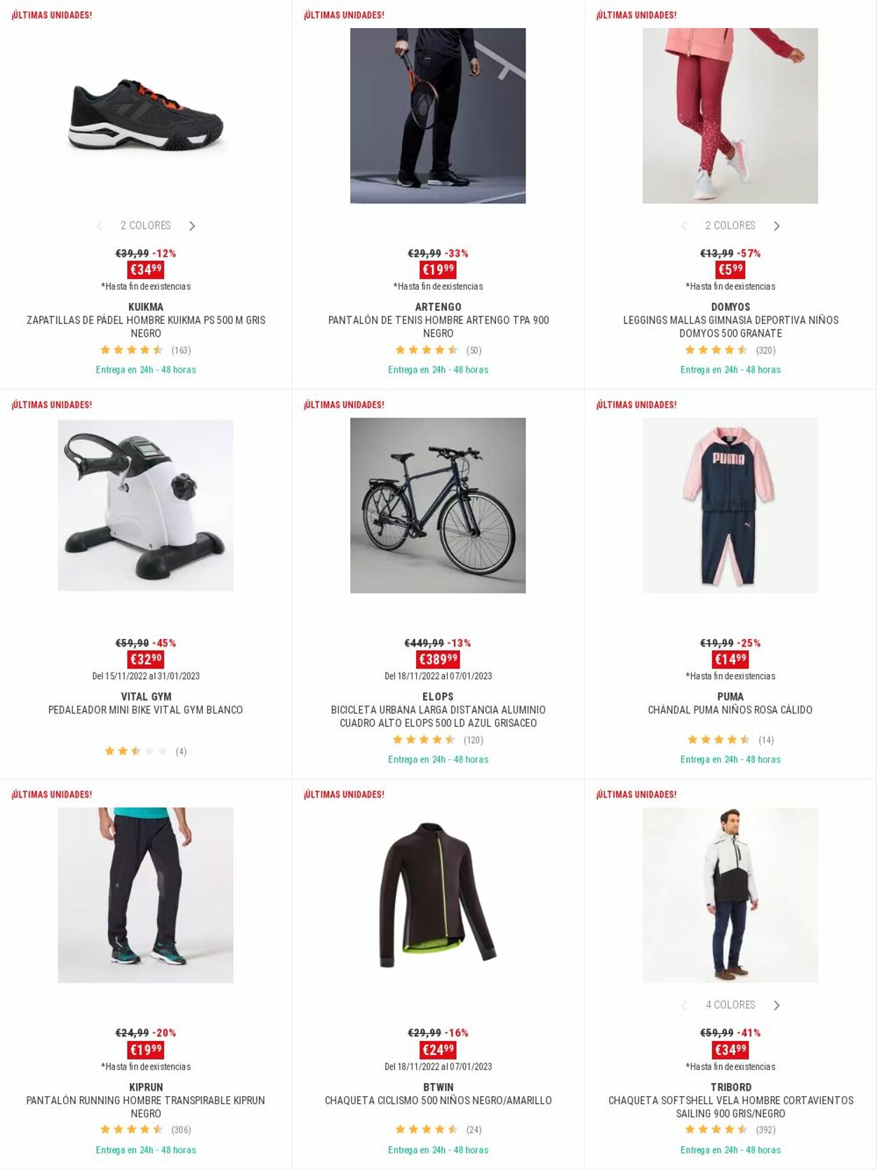 Folleto Decathlon 19.12.2022 - 28.12.2022