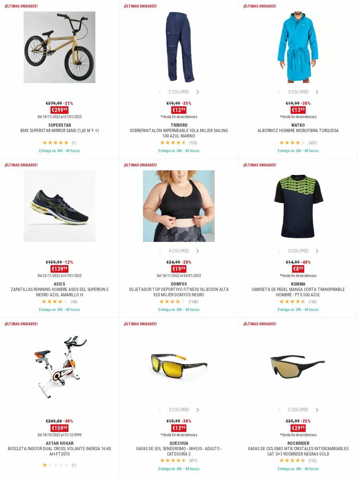 Folleto Decathlon 19.12.2022 - 28.12.2022