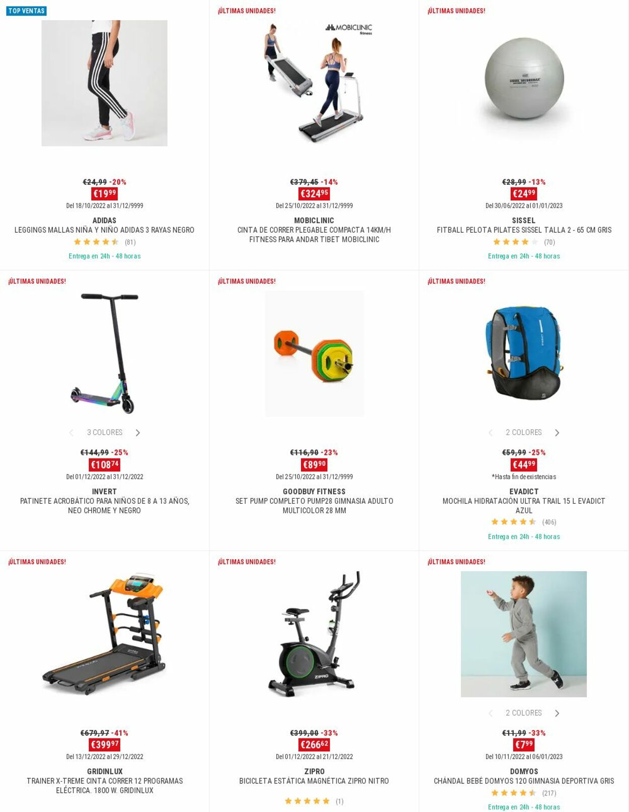 Folleto Decathlon 19.12.2022 - 28.12.2022