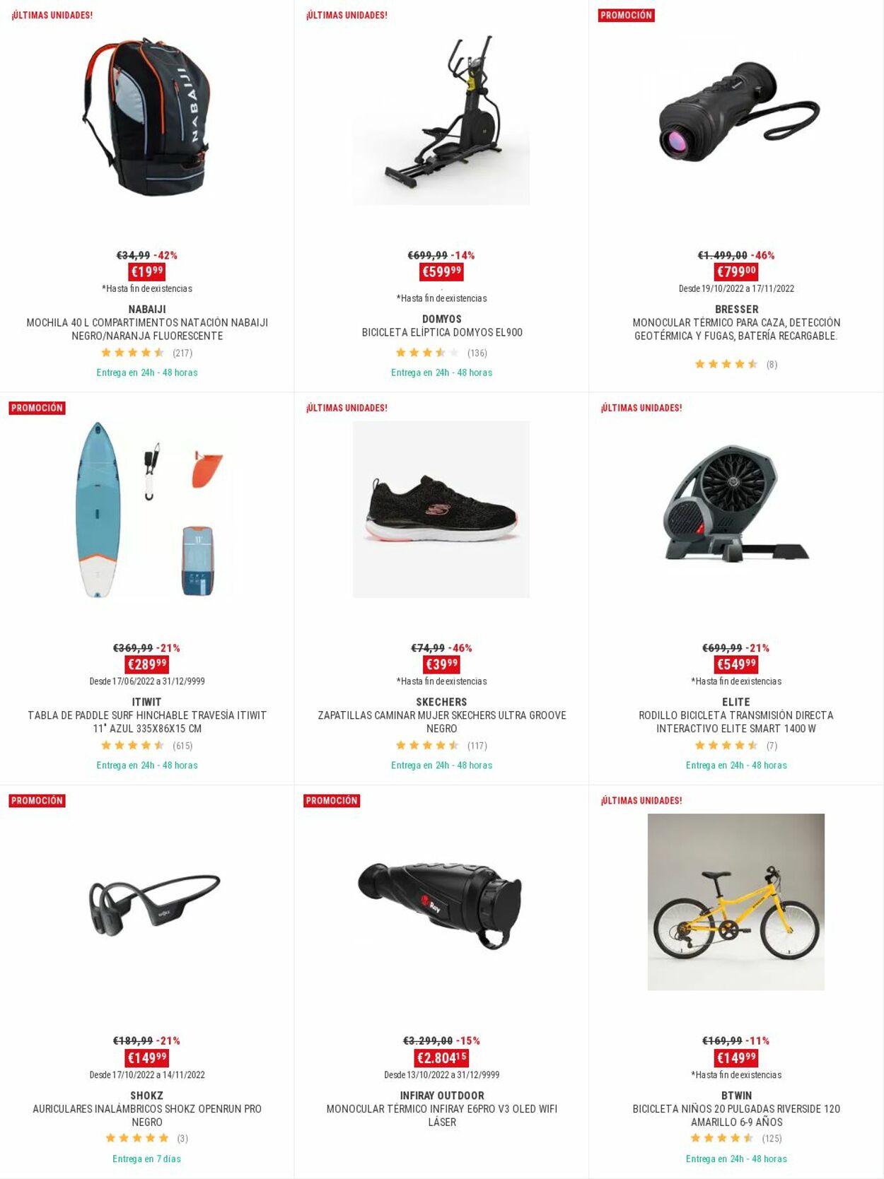 Folleto Decathlon 14.11.2022 - 28.11.2022