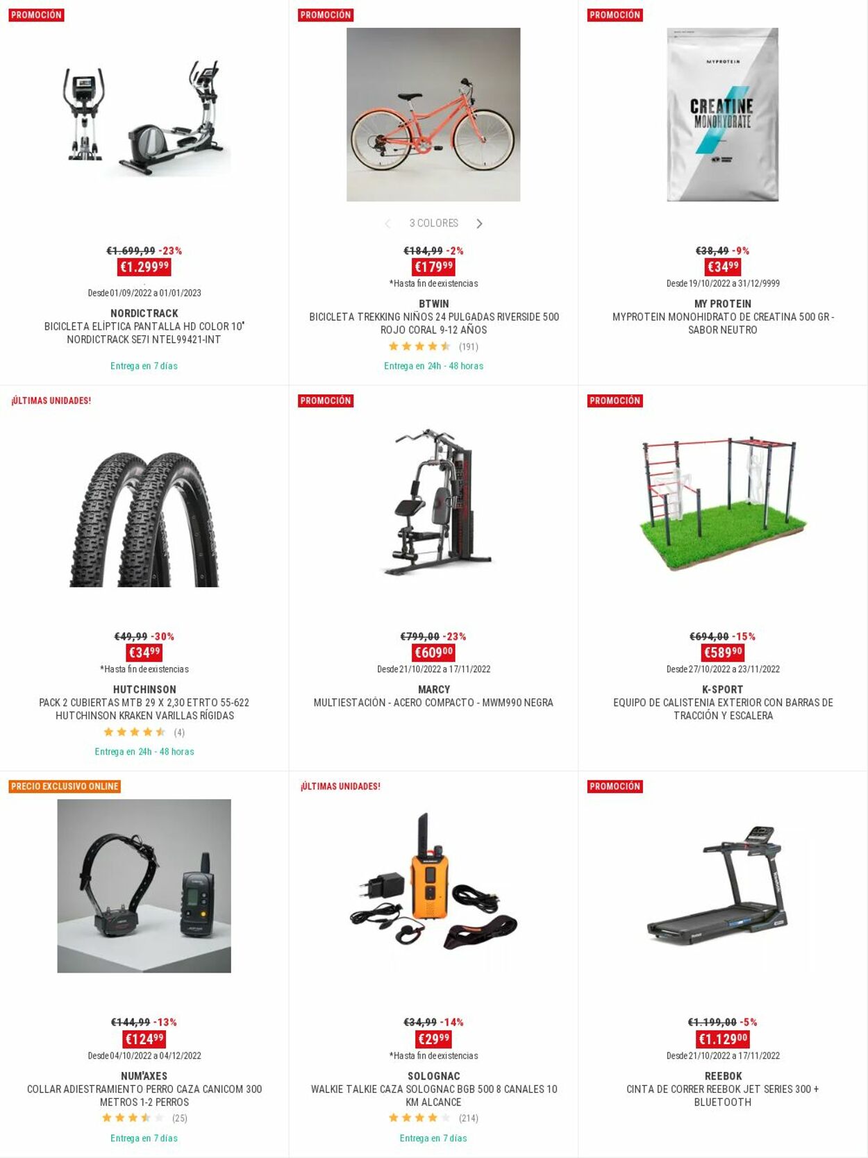 Folleto Decathlon 14.11.2022 - 28.11.2022