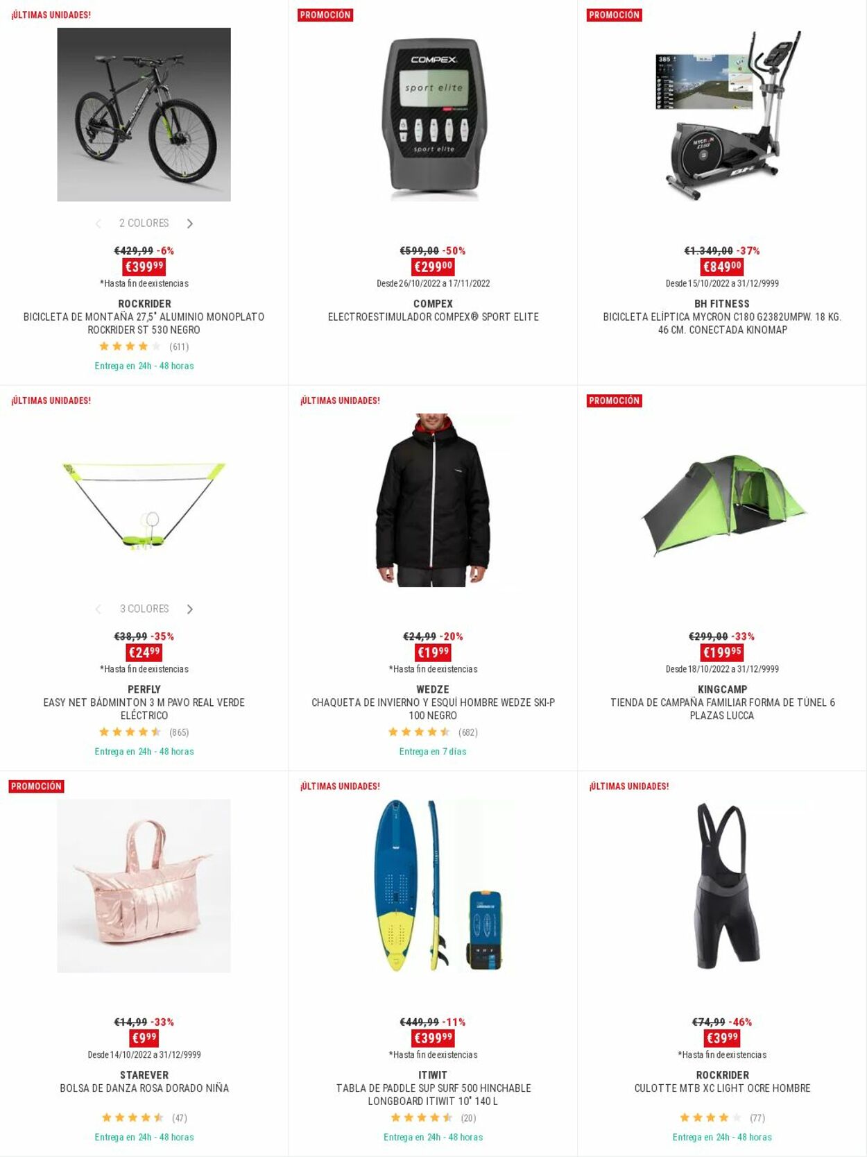 Folleto Decathlon 14.11.2022 - 28.11.2022