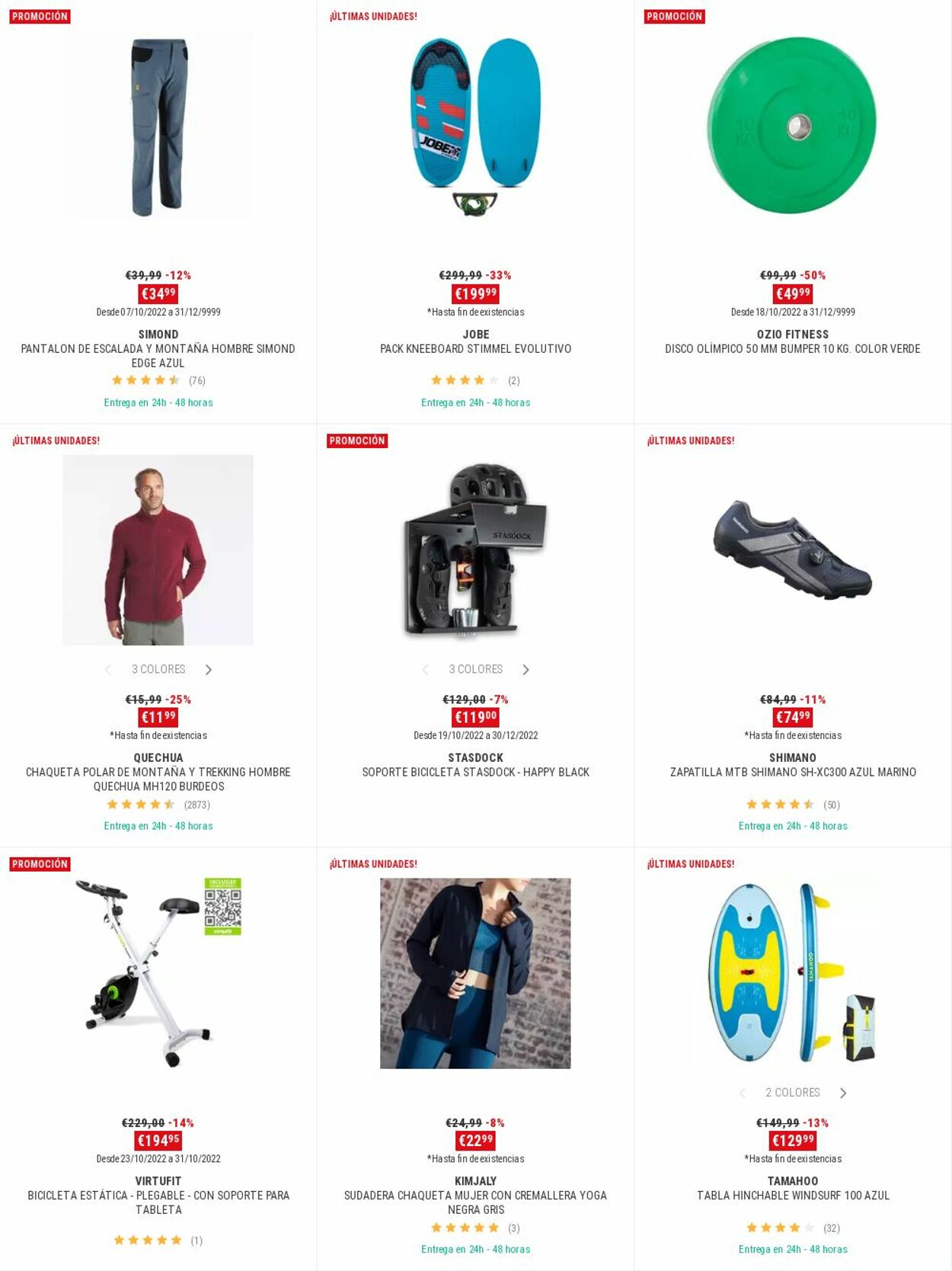 Folleto Decathlon 14.11.2022 - 28.11.2022