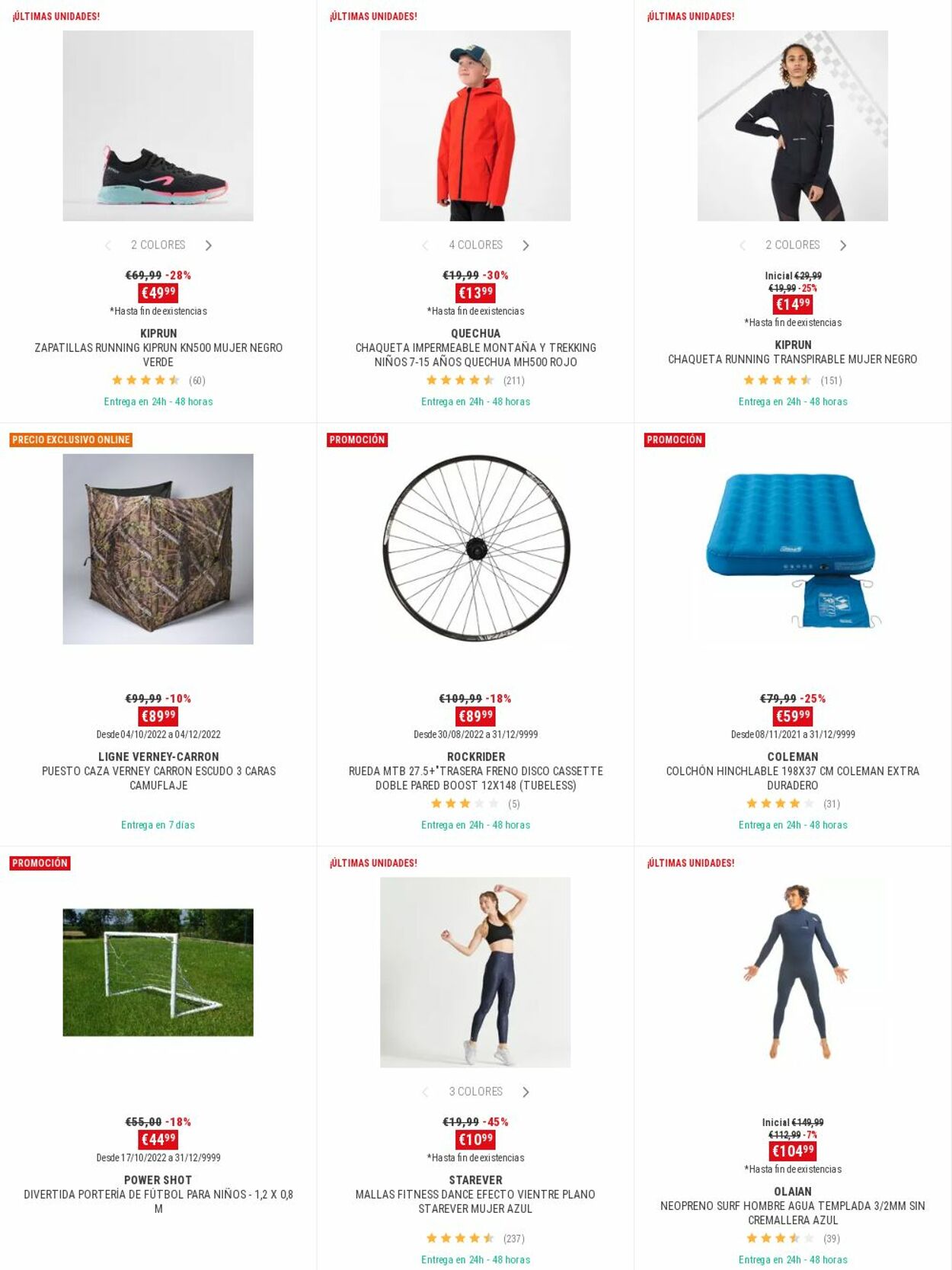 Folleto Decathlon 14.11.2022 - 28.11.2022