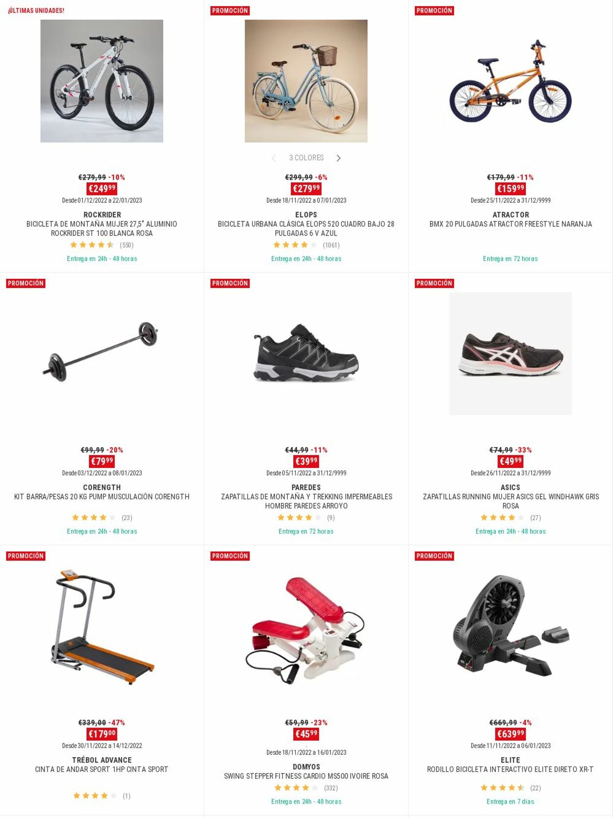 Folleto Decathlon 12.12.2022 - 26.12.2022